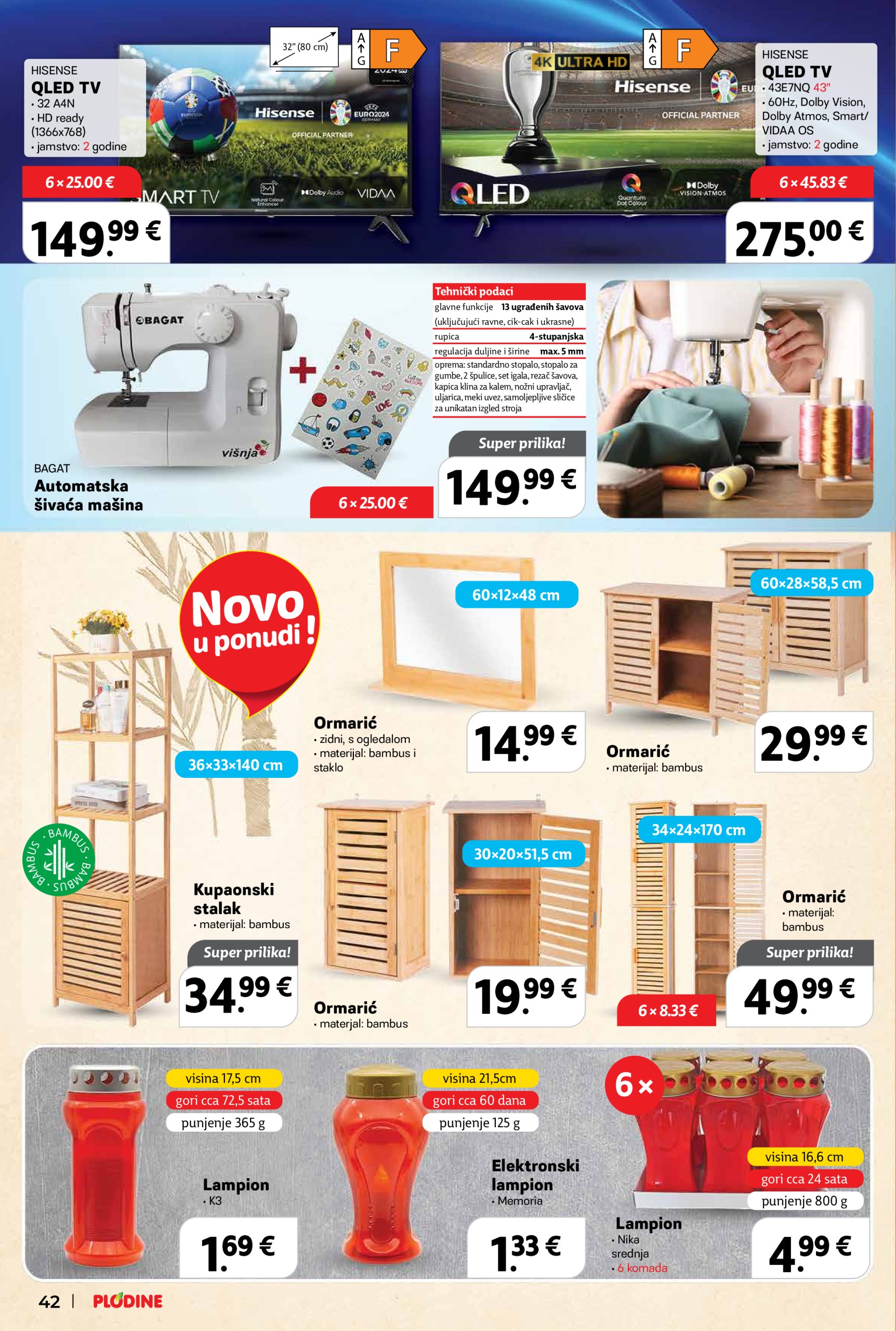 plodine - Prelistajte ovaj Plodine - Otvorenje Šibenik-Bilice katalog, vrijedi od 14.05. do 20.05. - page: 42