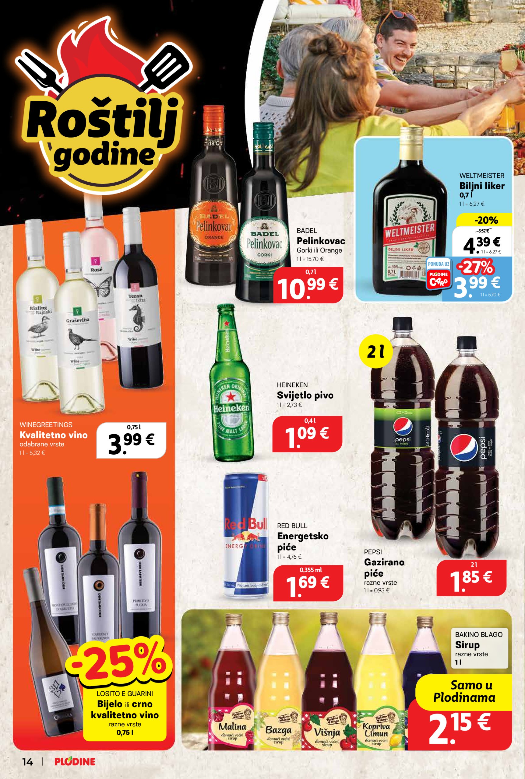 plodine - Prelistajte ovaj Plodine - Otvorenje Šibenik-Bilice katalog, vrijedi od 14.05. do 20.05. - page: 14