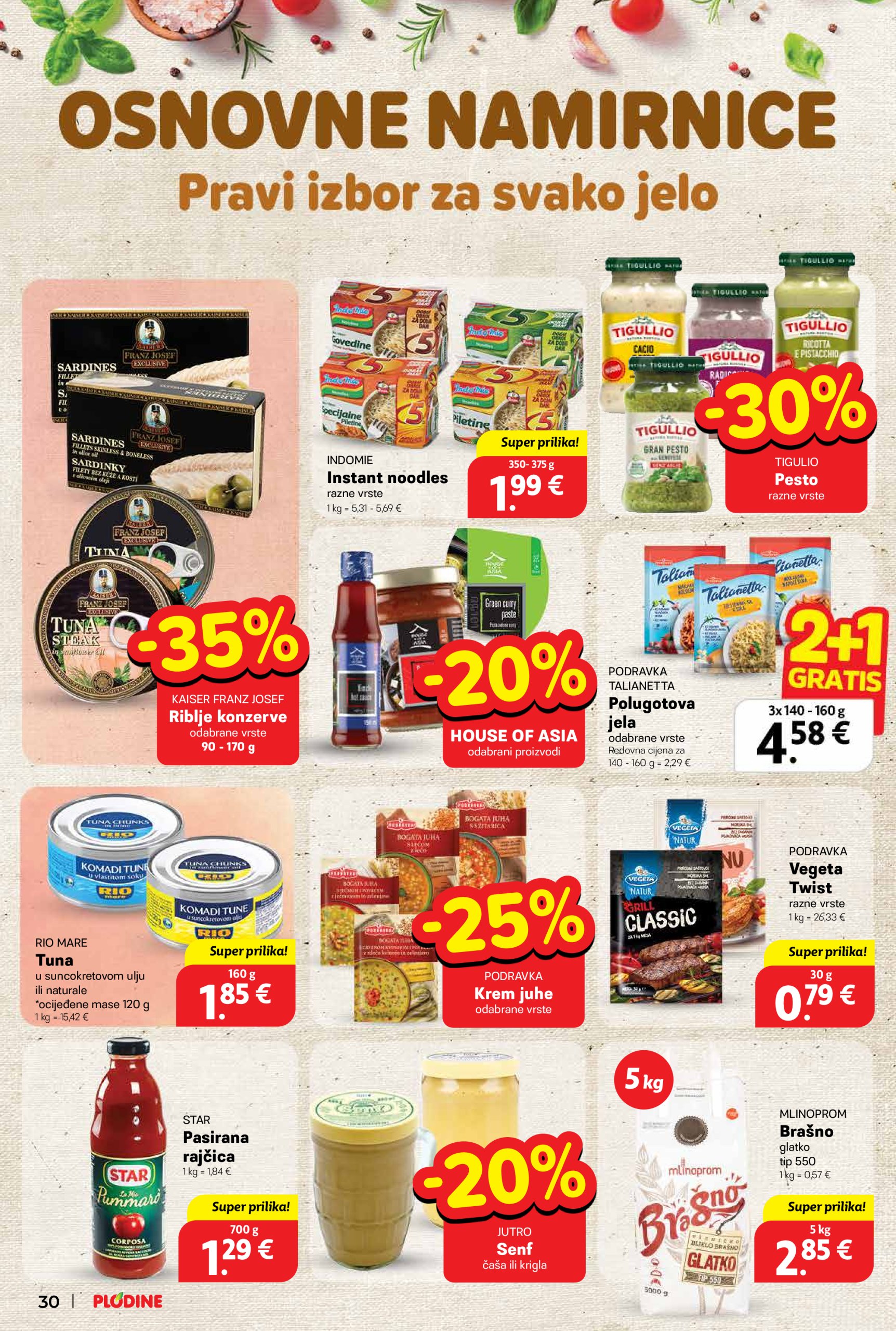 plodine - Prelistajte ovaj Plodine - Otvorenje Šibenik-Bilice katalog, vrijedi od 14.05. do 20.05. - page: 30