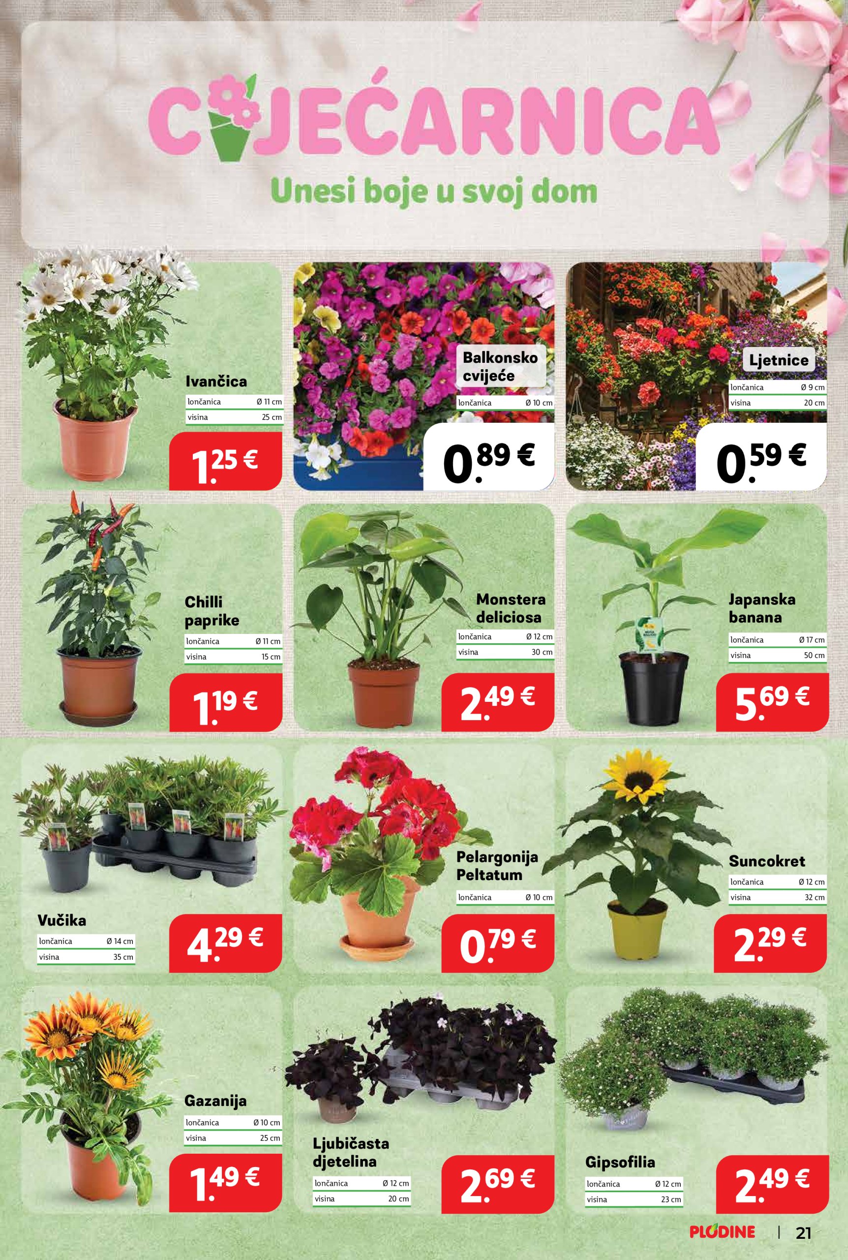 plodine - Prelistajte ovaj Plodine - Otvorenje Šibenik-Bilice katalog, vrijedi od 14.05. do 20.05. - page: 21