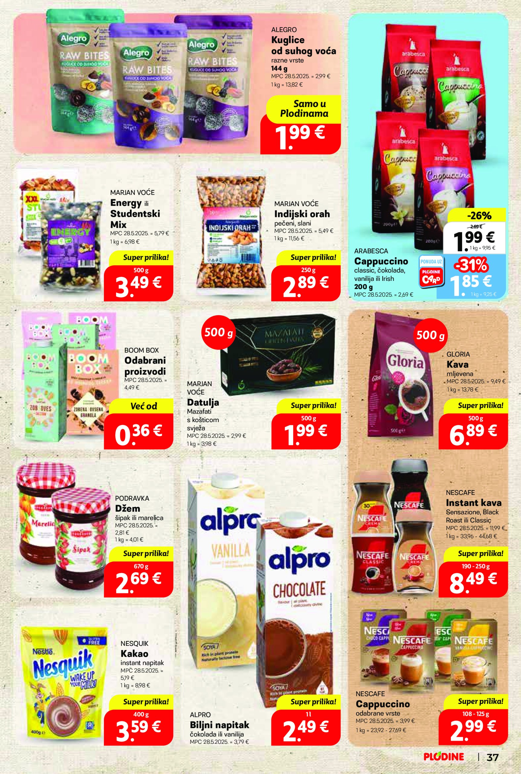 plodine - Prelistajte ovaj Plodine - Otvorenje Vis katalog, vrijedi od 28.05. do 03.06. - page: 37