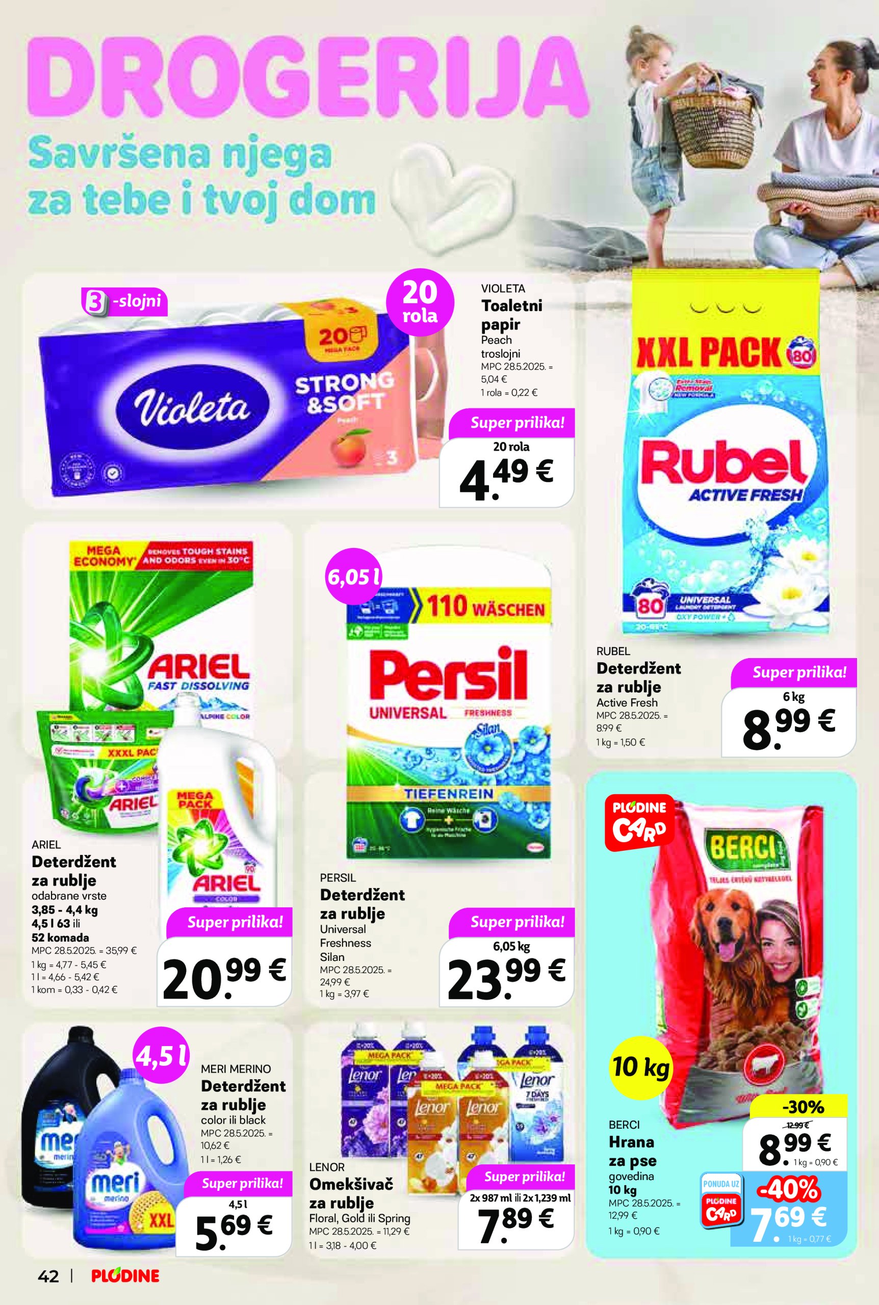 plodine - Prelistajte ovaj Plodine - Otvorenje Vis katalog, vrijedi od 28.05. do 03.06. - page: 42