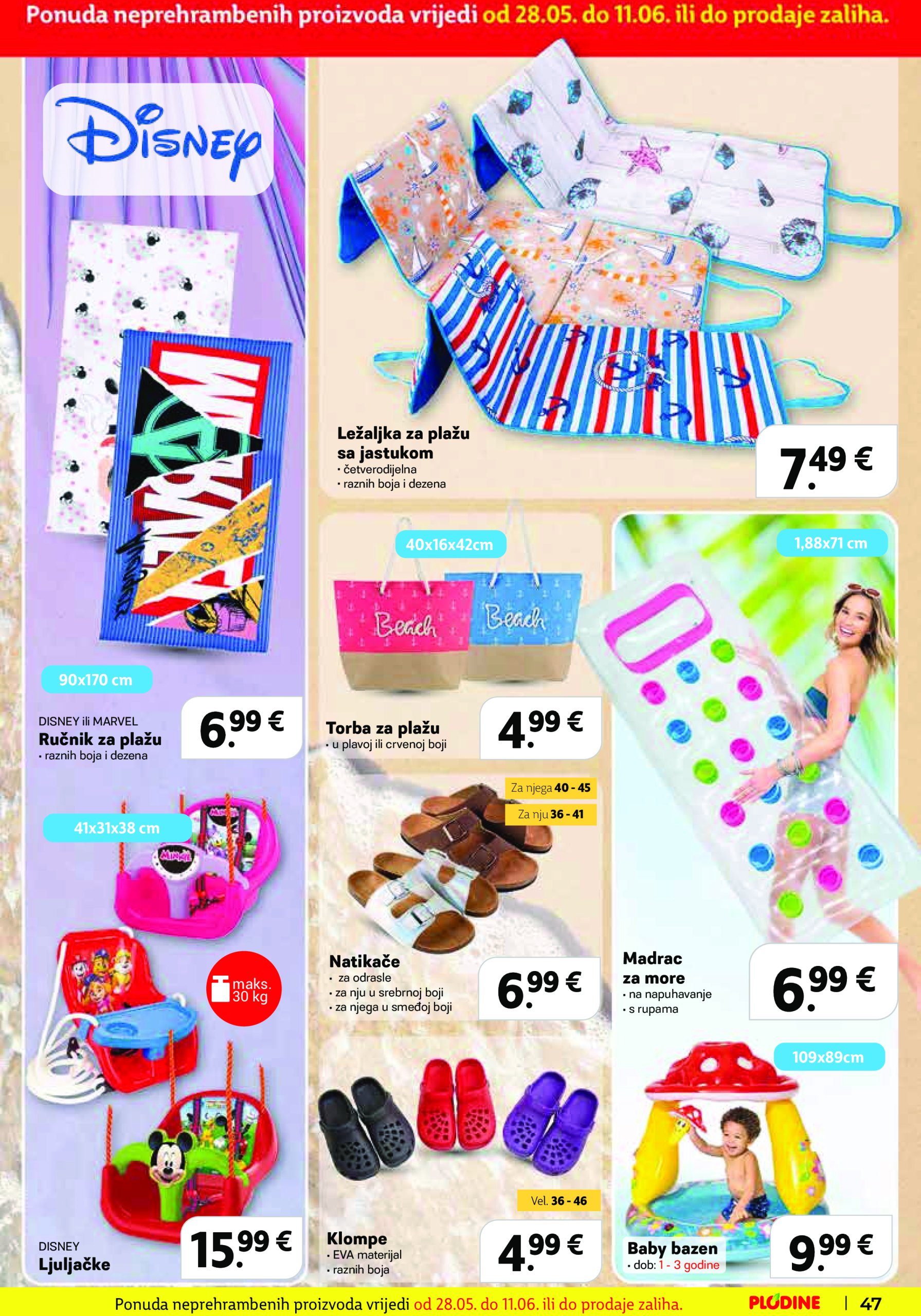plodine - Prelistajte ovaj Plodine - Otvorenje Vis katalog, vrijedi od 28.05. do 03.06. - page: 47