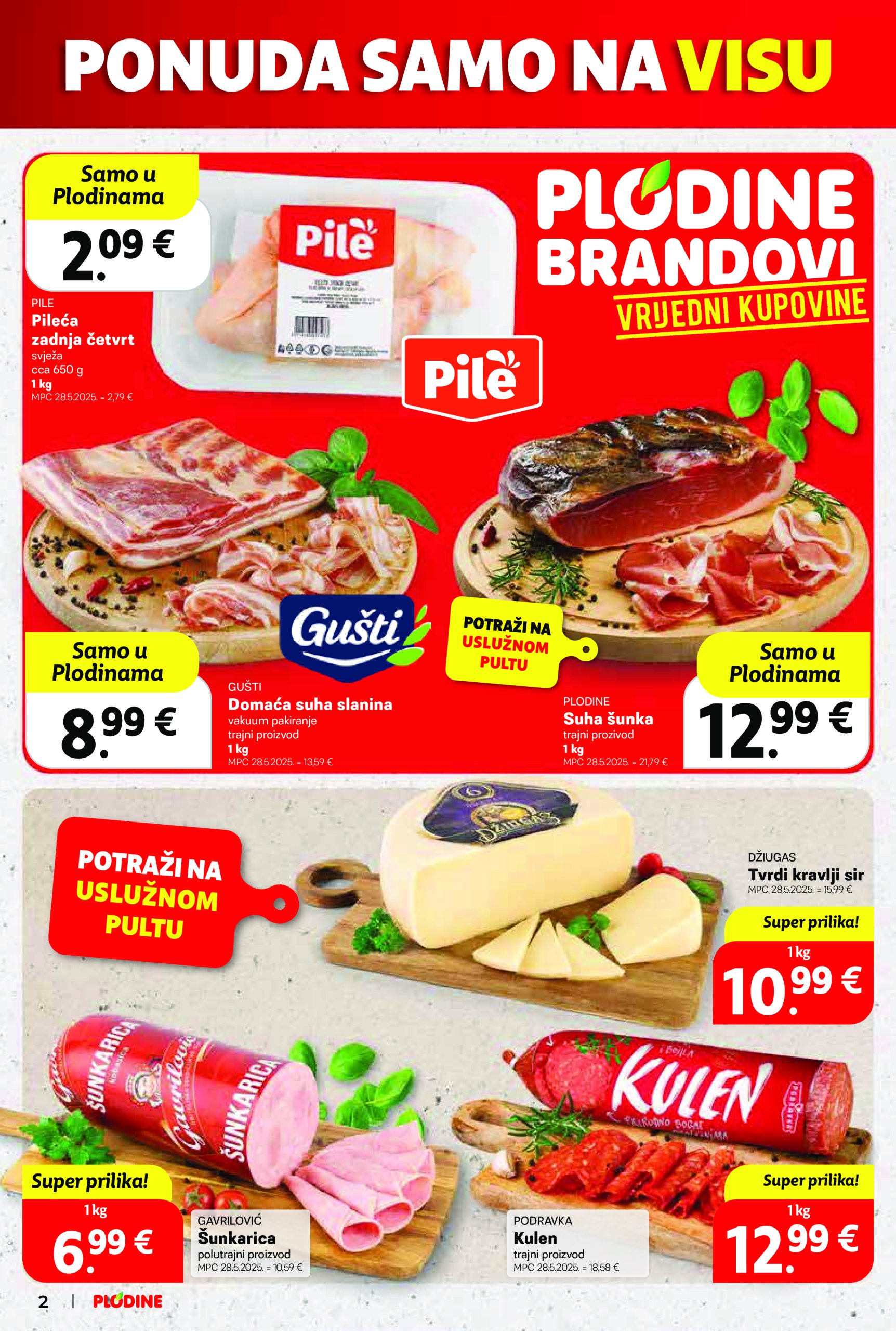 plodine - Prelistajte ovaj Plodine - Otvorenje Vis katalog, vrijedi od 28.05. do 03.06. - page: 2