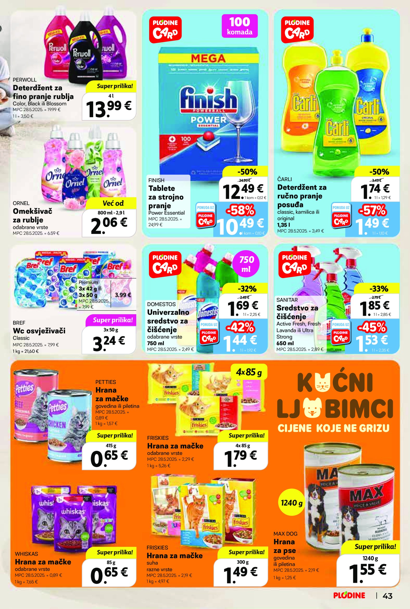 plodine - Prelistajte ovaj Plodine - Otvorenje Vis katalog, vrijedi od 28.05. do 03.06. - page: 43