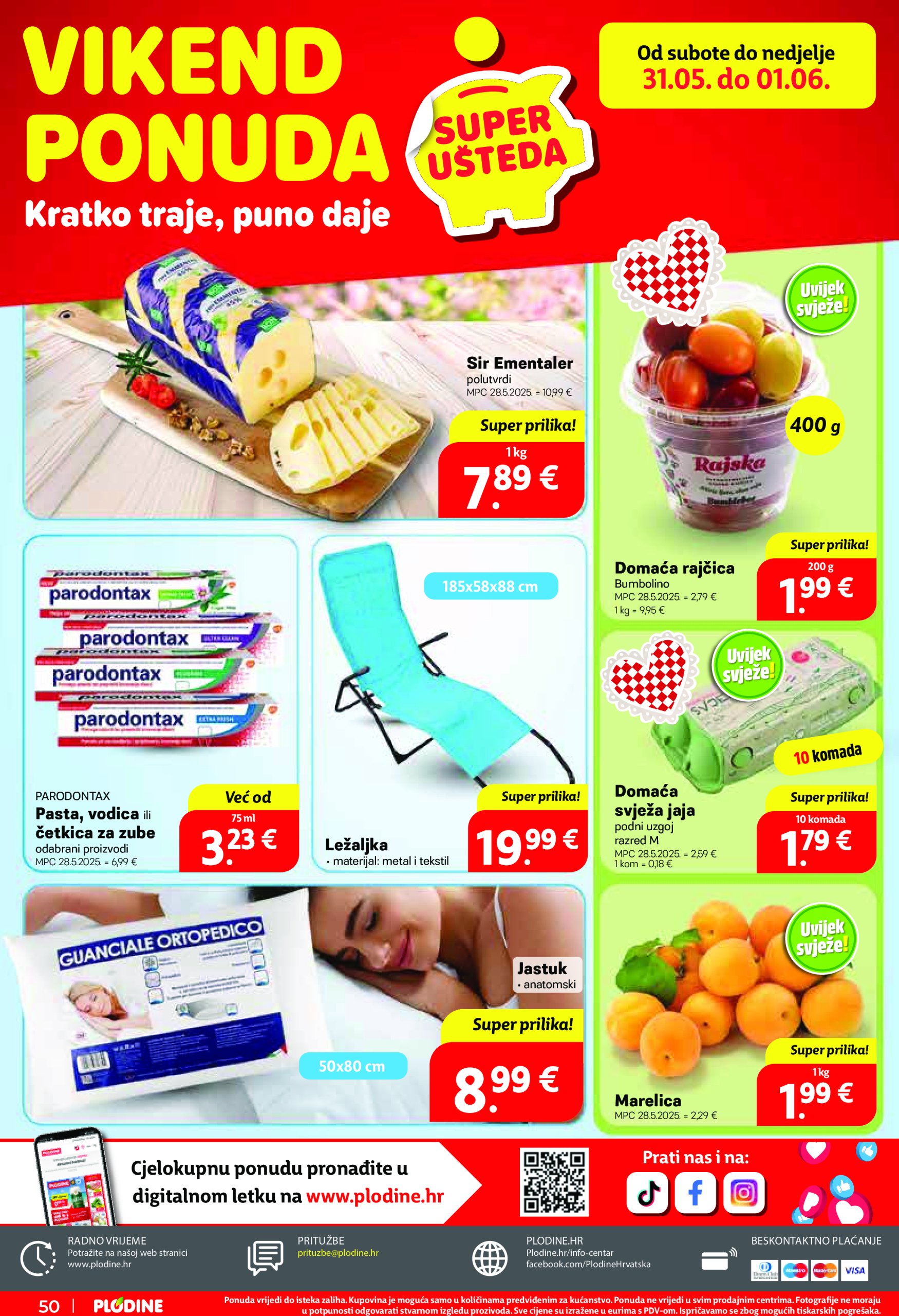 plodine - Prelistajte ovaj Plodine - Otvorenje Vis katalog, vrijedi od 28.05. do 03.06. - page: 50
