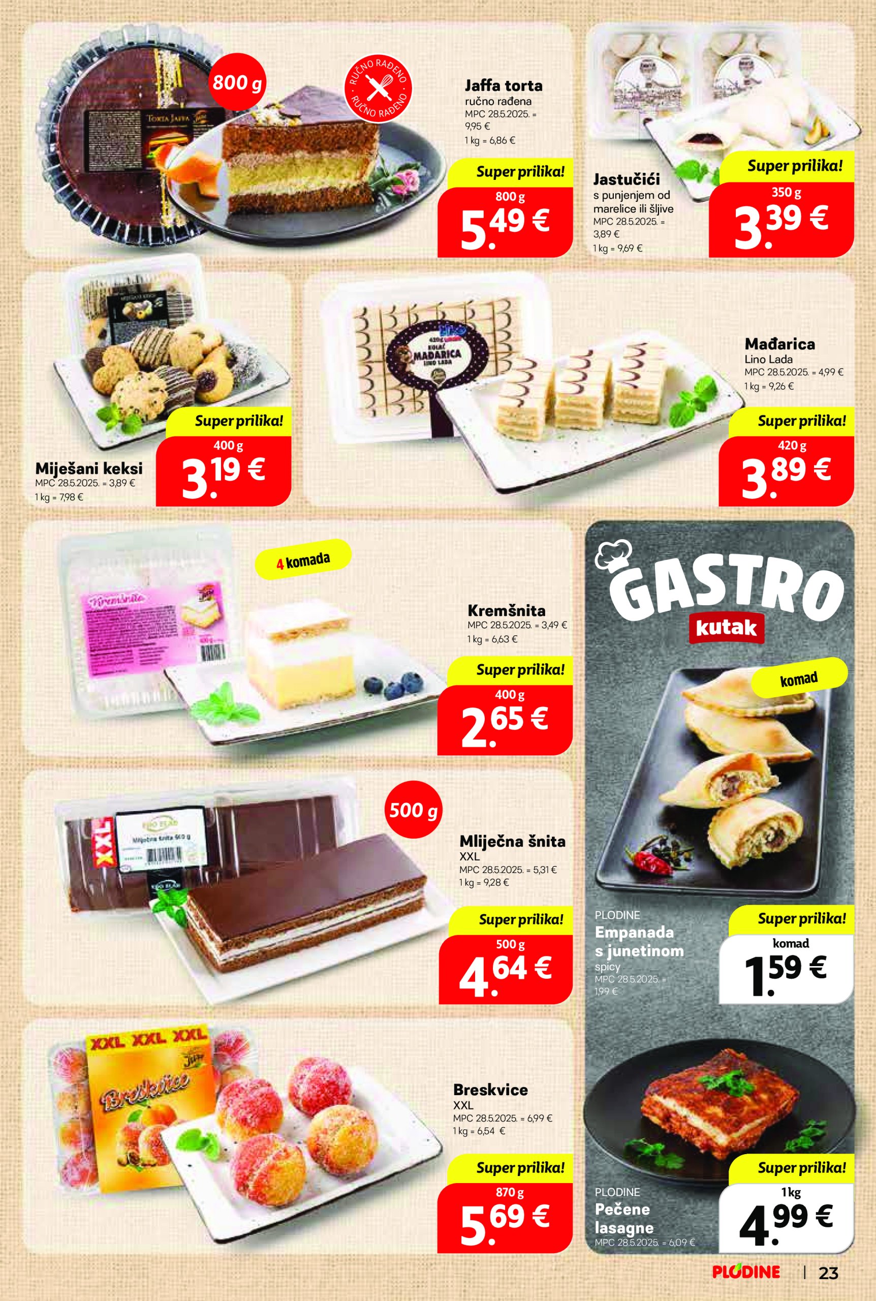 plodine - Prelistajte ovaj Plodine - Otvorenje Vis katalog, vrijedi od 28.05. do 03.06. - page: 23