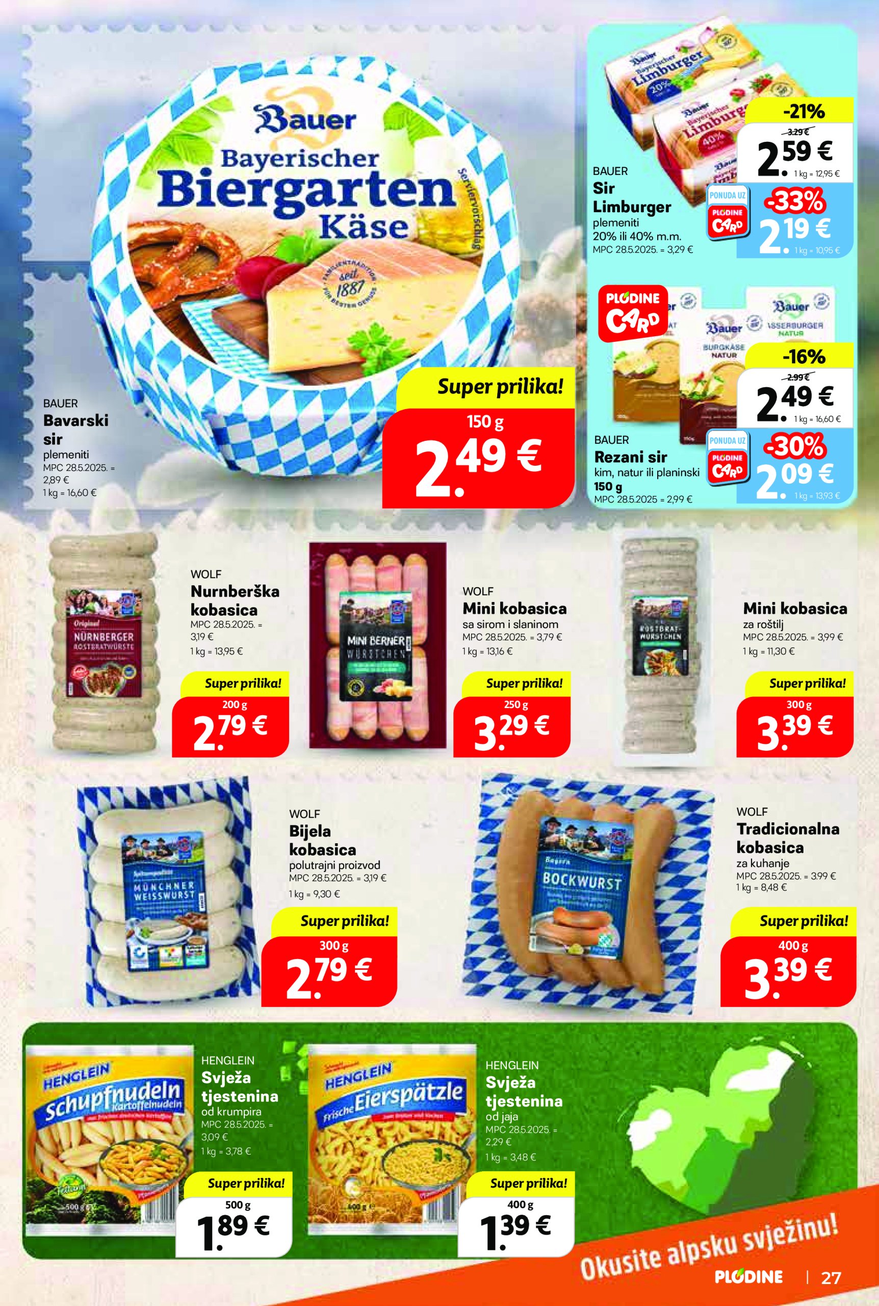 plodine - Prelistajte ovaj Plodine - Otvorenje Vis katalog, vrijedi od 28.05. do 03.06. - page: 27