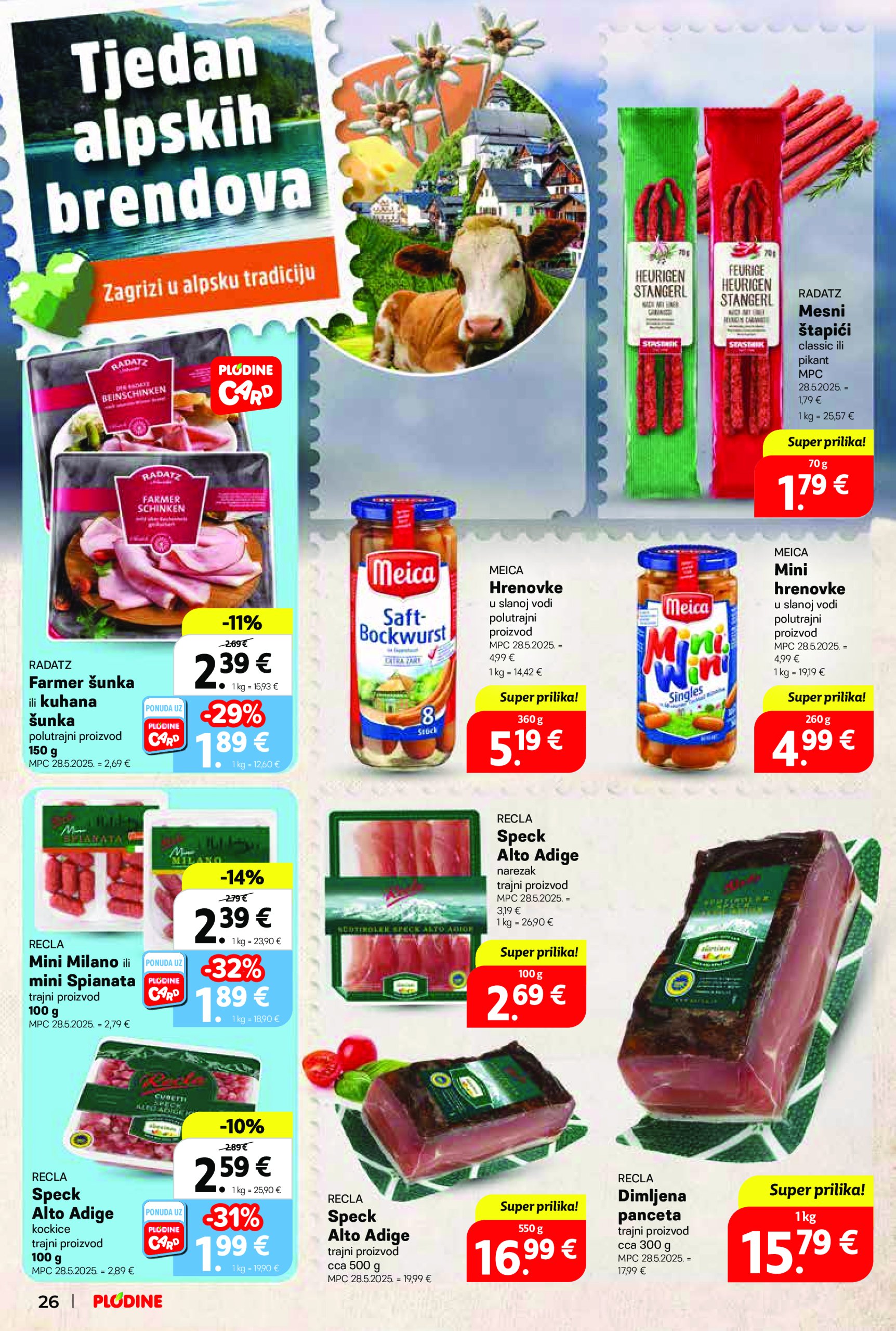 plodine - Prelistajte ovaj Plodine - Otvorenje Vis katalog, vrijedi od 28.05. do 03.06. - page: 26