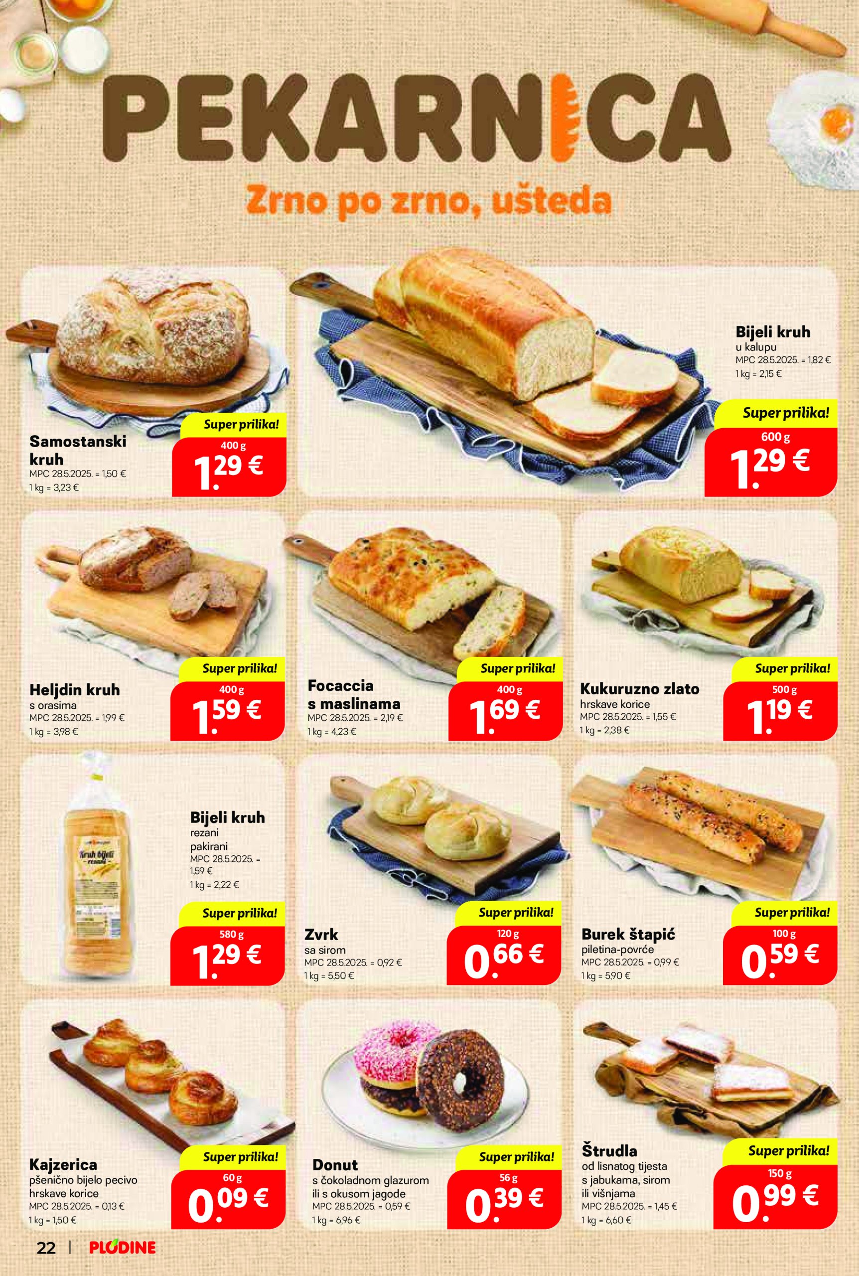 plodine - Prelistajte ovaj Plodine - Otvorenje Vis katalog, vrijedi od 28.05. do 03.06. - page: 22