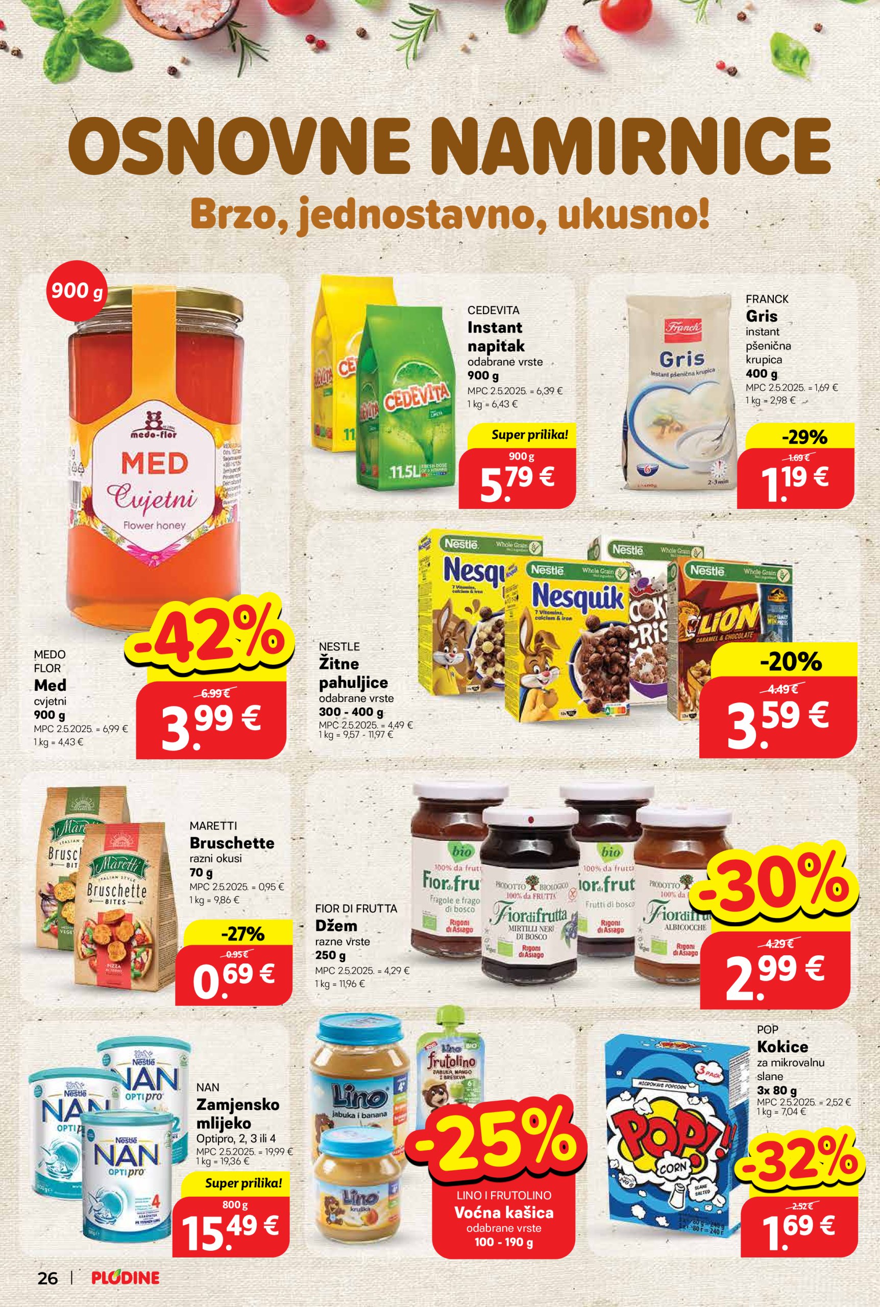 plodine - Prelistajte ovaj Plodine katalog, vrijedi od 04.06. do 10.06. - page: 26 plodine - Prelistajte ovaj Plodine katalog, vrijedi od 04.06. do 10.06. - page: 26