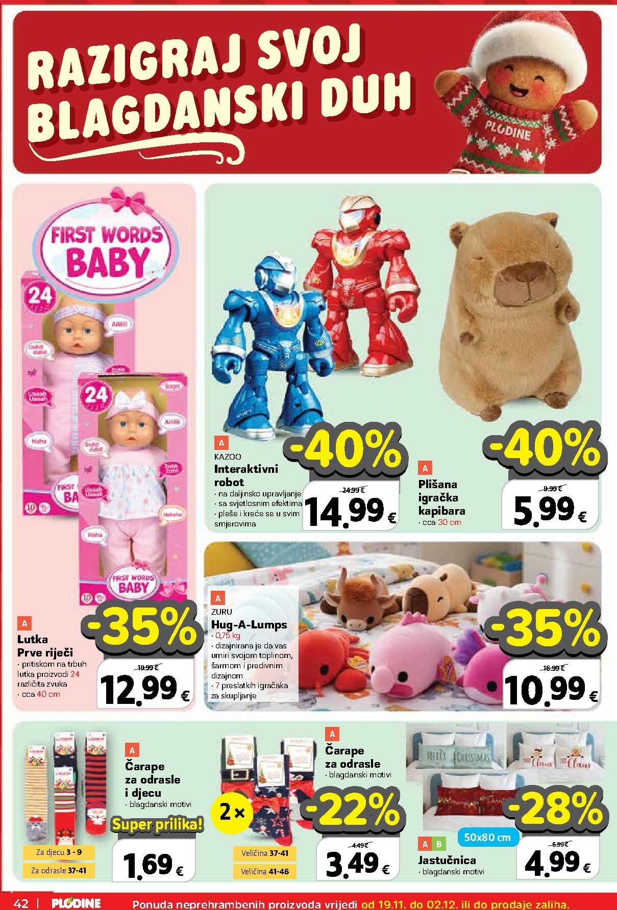 plodine - Prelistajte katalog Plodine, vrijedi od 19.11. do 25.11. - page: 42