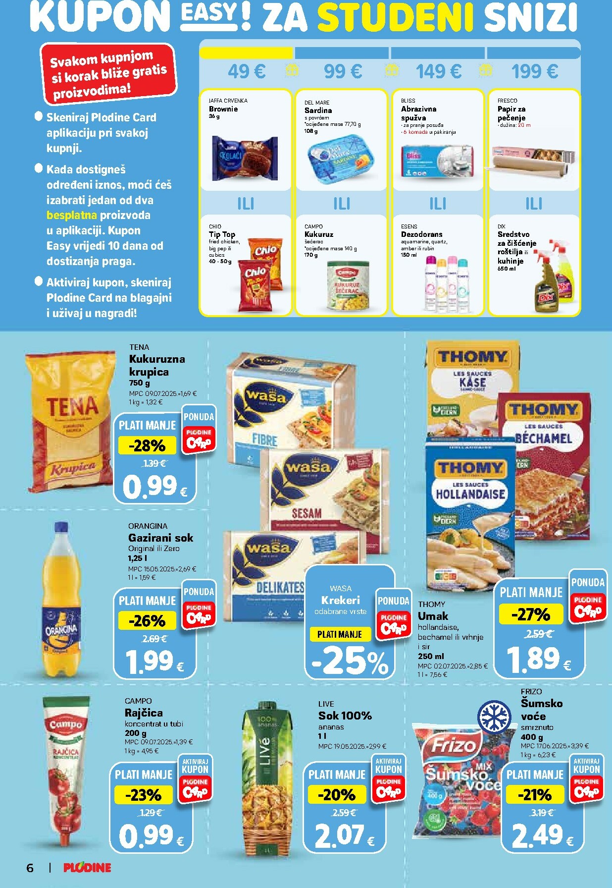 plodine - Prelistajte katalog Plodine, vrijedi od 19.11. do 25.11. - page: 6
