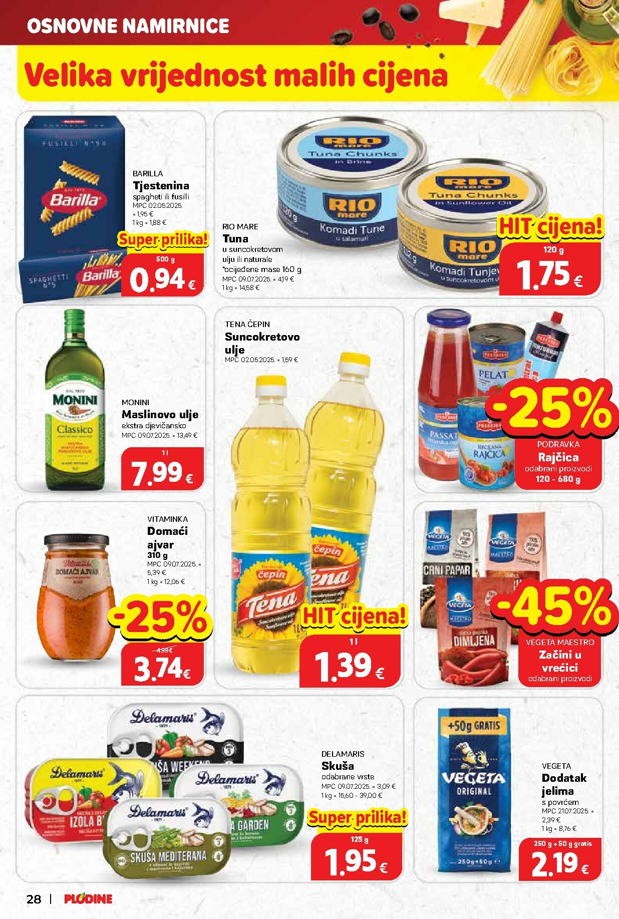 plodine - Prelistajte katalog Plodine, vrijedi od 19.11. do 25.11. - page: 28