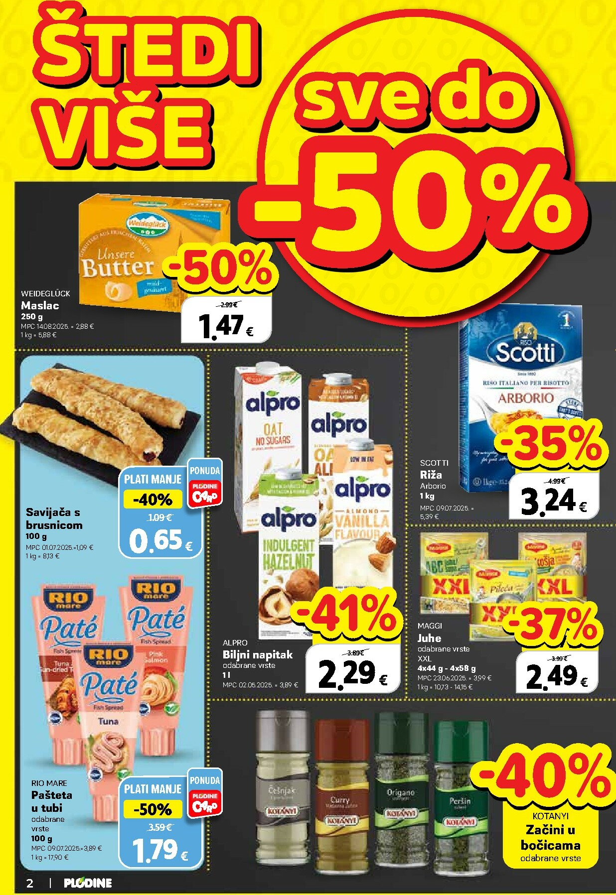 plodine - Prelistajte katalog Plodine, vrijedi od 19.11. do 25.11. - page: 2