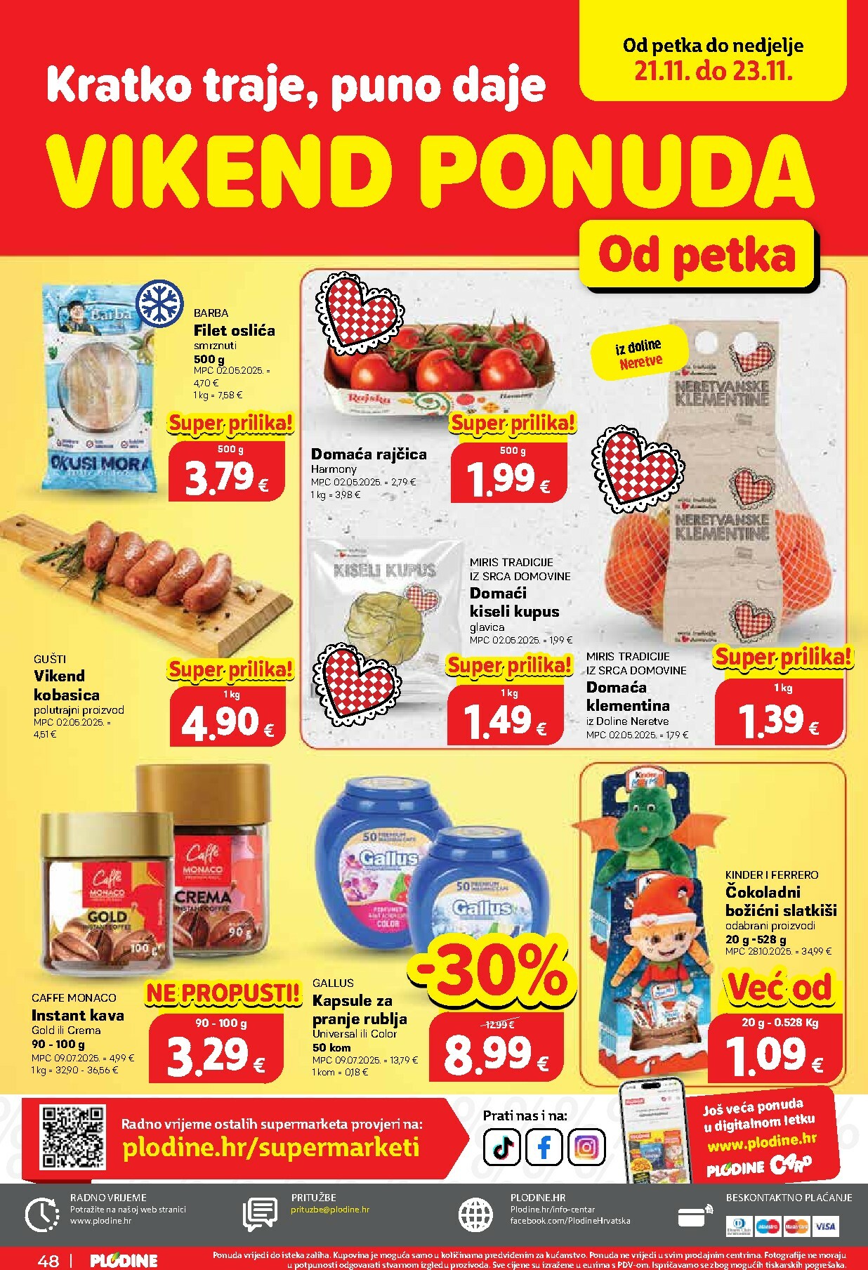 plodine - Prelistajte katalog Plodine, vrijedi od 19.11. do 25.11. - page: 48