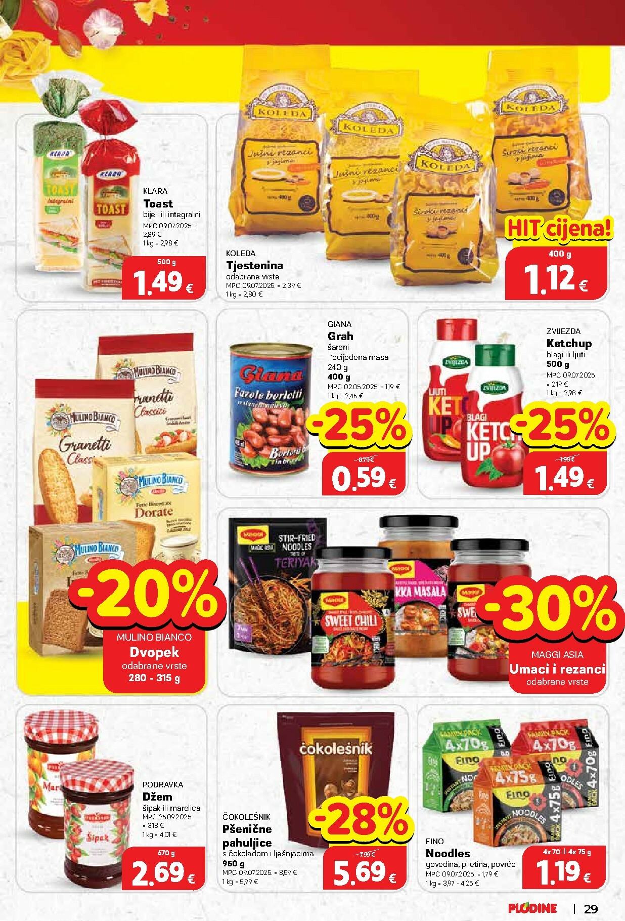 plodine - Prelistajte katalog Plodine, vrijedi od 19.11. do 25.11. - page: 29