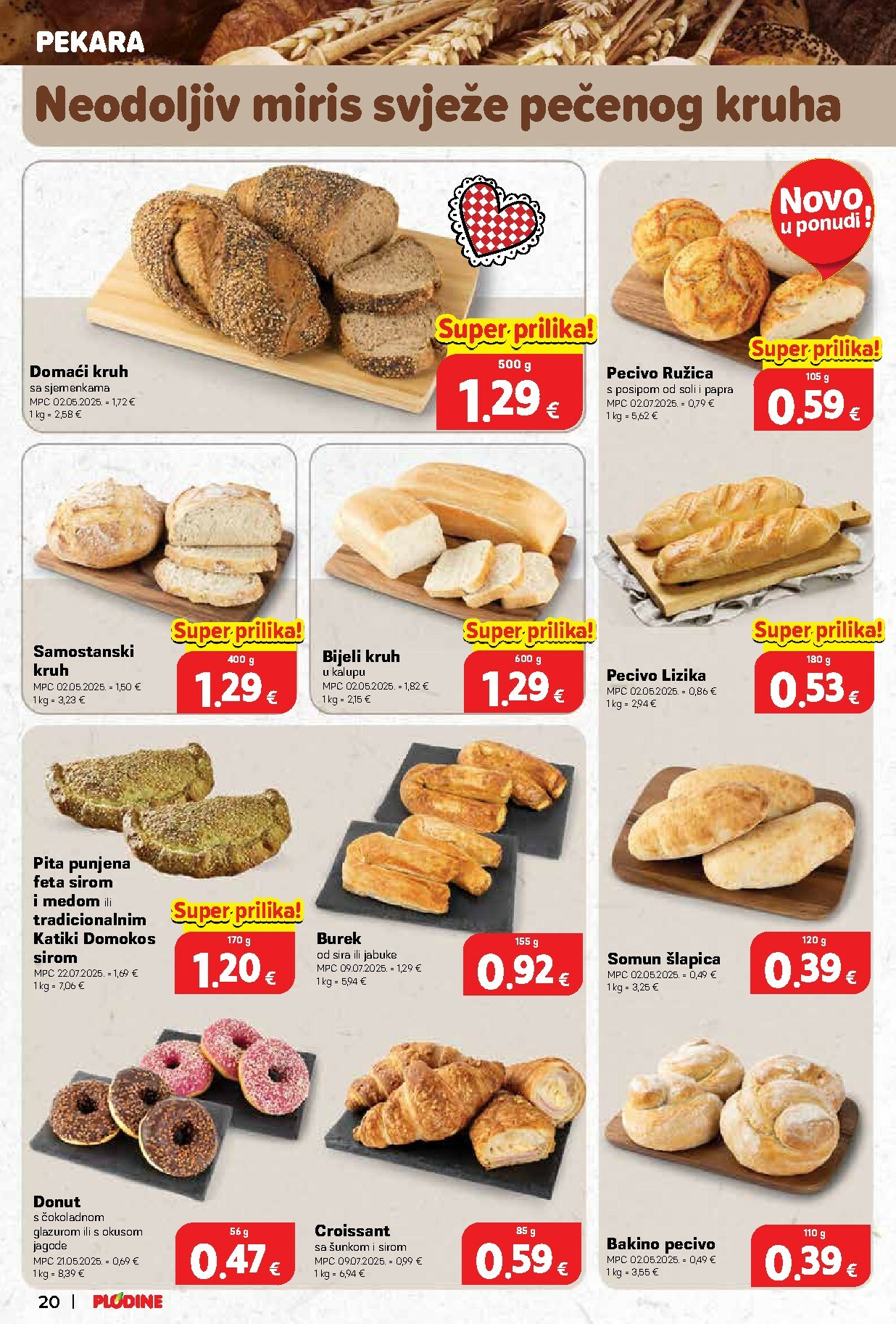 plodine - Prelistajte katalog Plodine, vrijedi od 19.11. do 25.11. - page: 20