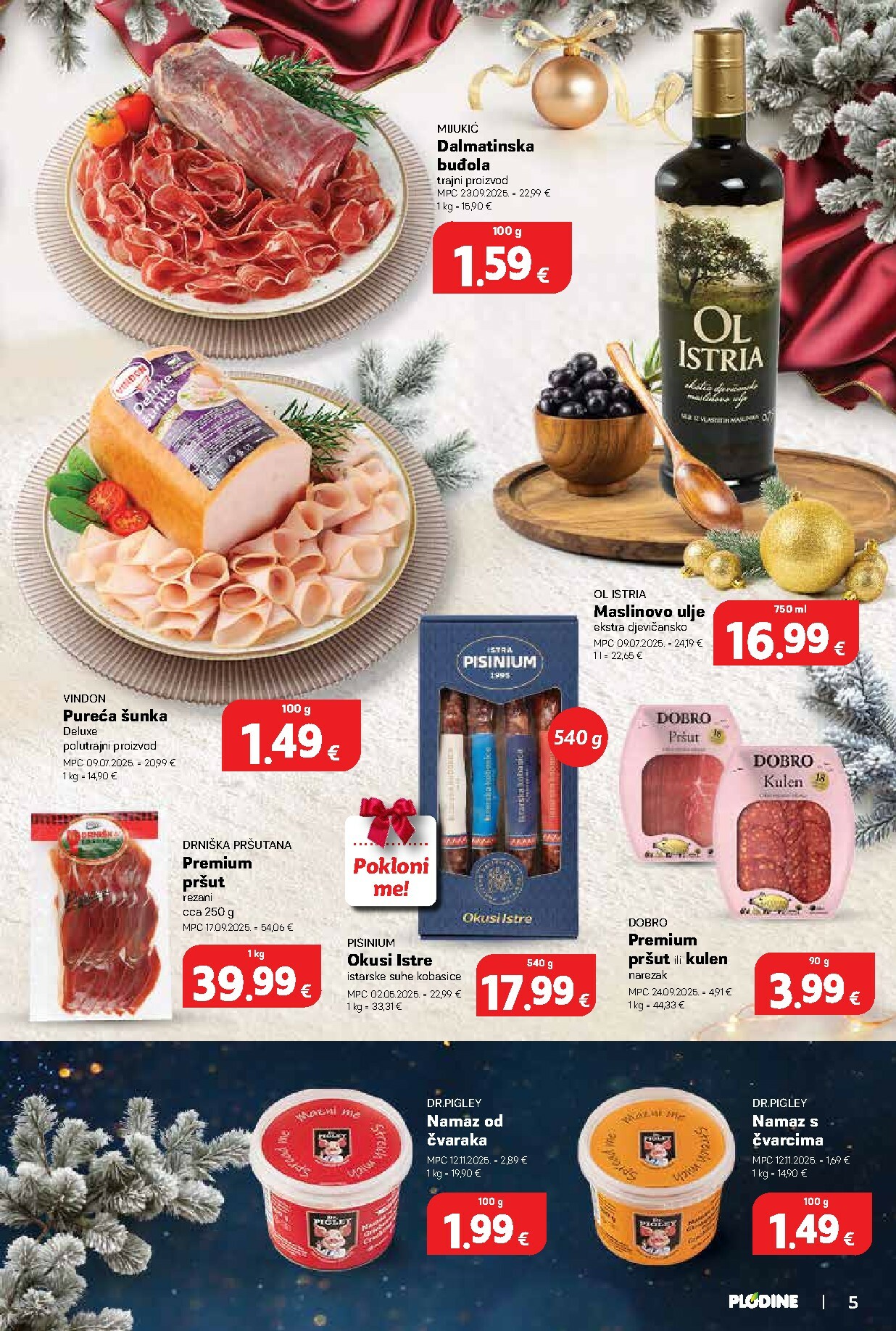 plodine - Prelistajte katalog Plodine - Blagdanske delicije, vrijedi od 26.11. do 31.12. - page: 5