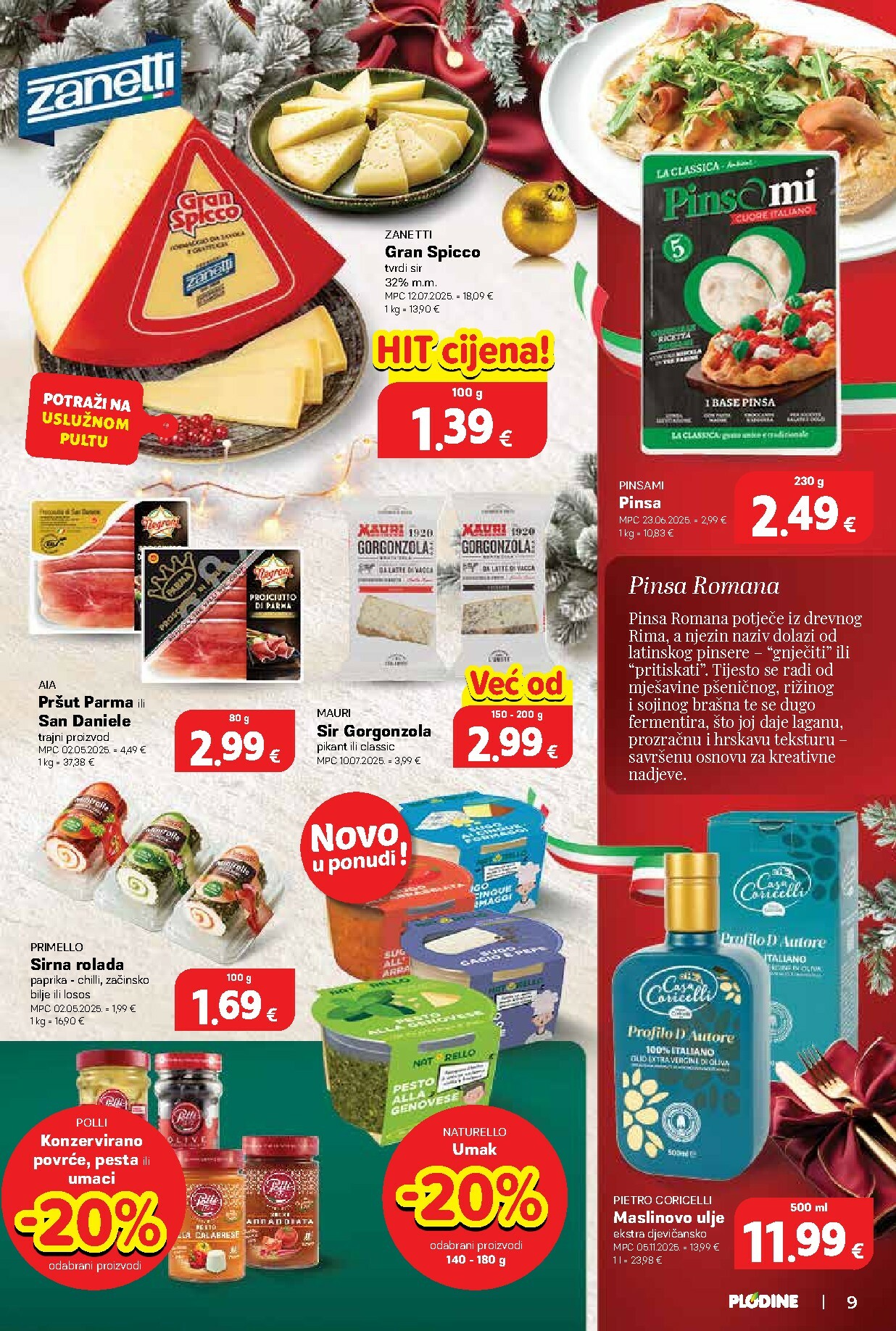 plodine - Prelistajte katalog Plodine - Blagdanske delicije, vrijedi od 26.11. do 31.12. - page: 9