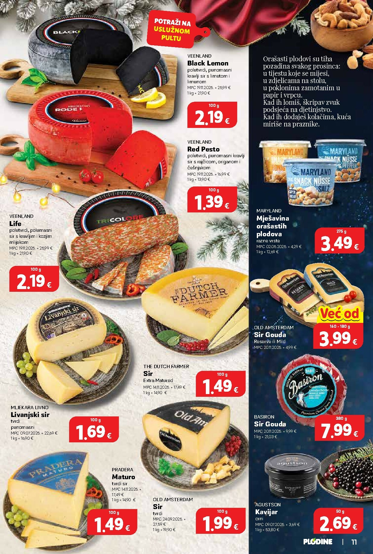 plodine - Prelistajte katalog Plodine - Blagdanske delicije, vrijedi od 26.11. do 31.12. - page: 11