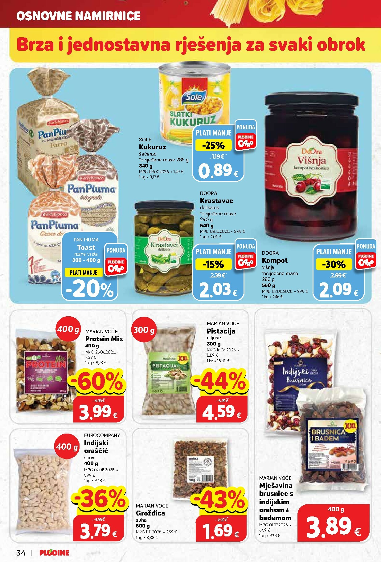 plodine - Prelistajte katalog Plodine, vrijedi od 26.11. do 02.12. - page: 34