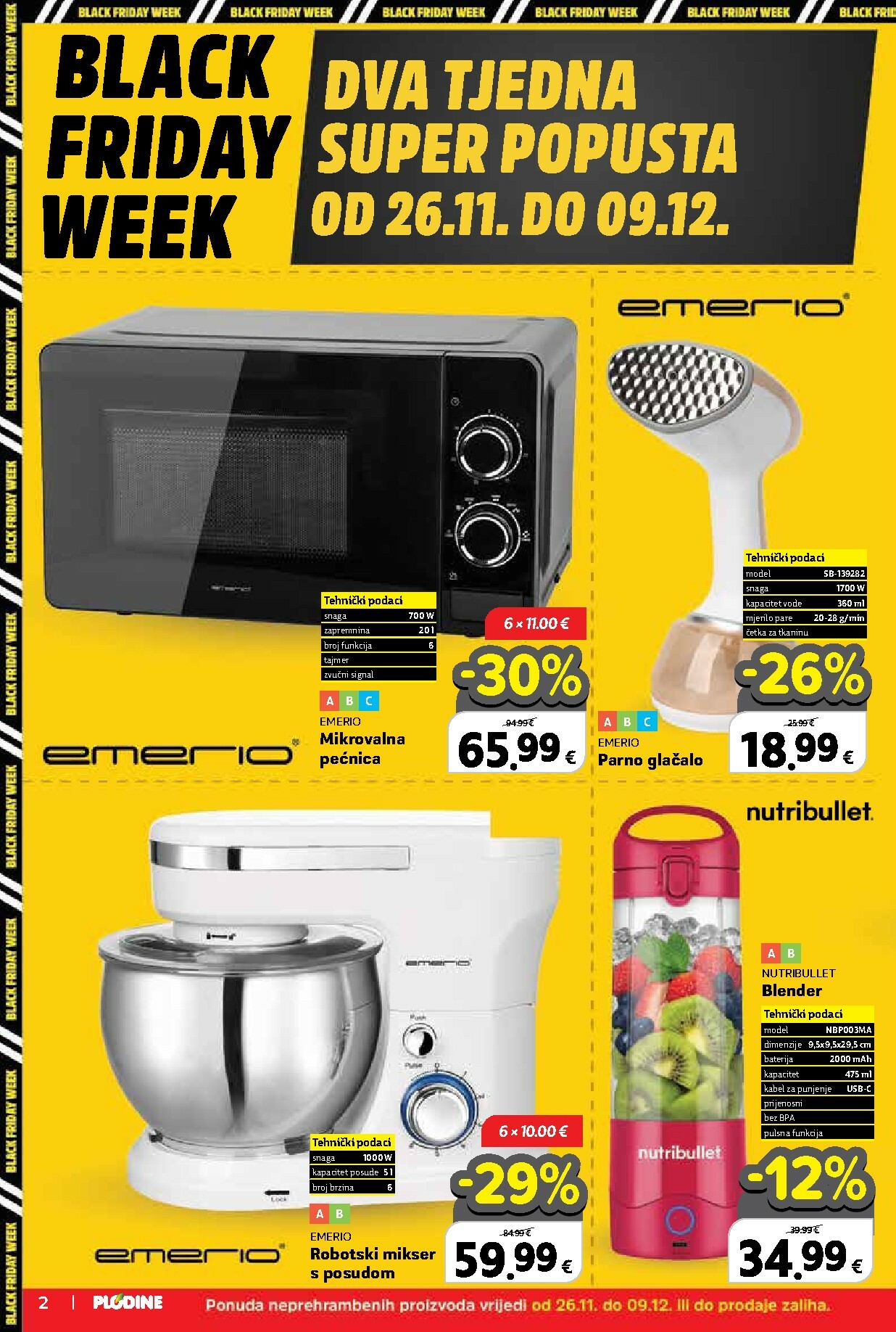 plodine - Prelistajte katalog Plodine, vrijedi od 26.11. do 02.12. - page: 2