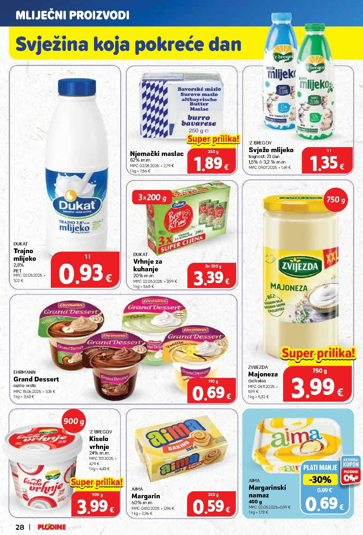 plodine - Prelistajte katalog Plodine, vrijedi od 26.11. do 02.12. - page: 28