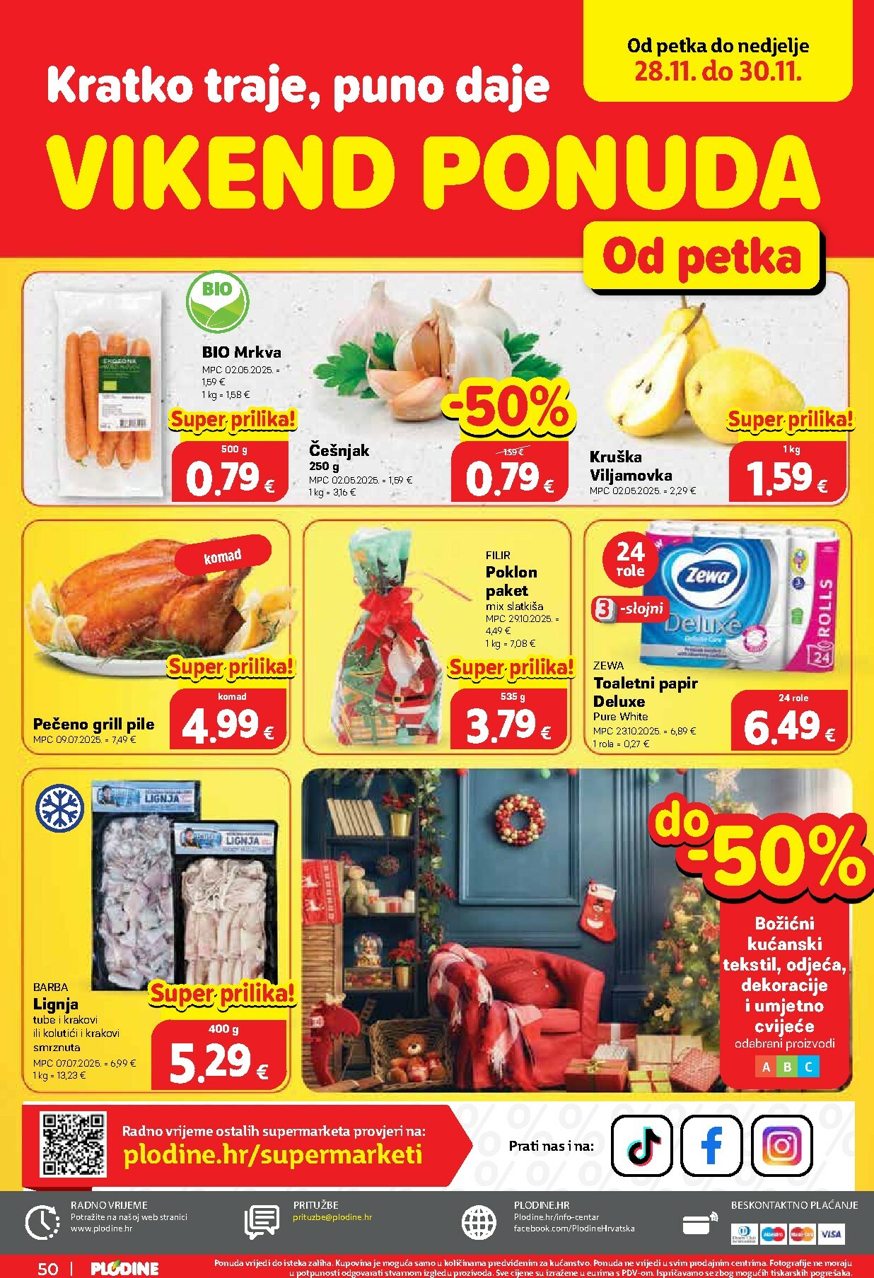 plodine - Prelistajte katalog Plodine, vrijedi od 26.11. do 02.12. - page: 50