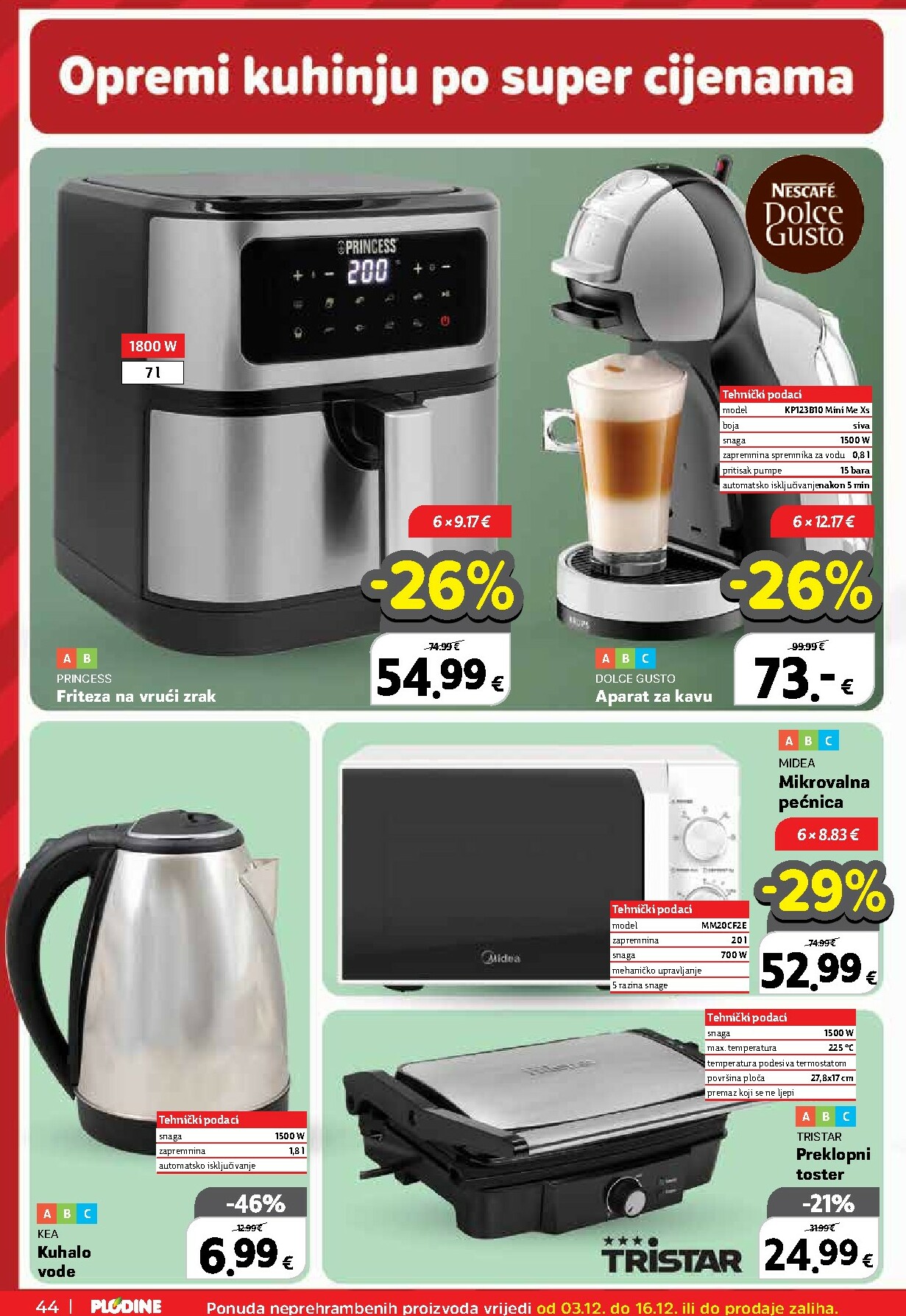 plodine - Prelistajte katalog Plodine, vrijedi od 03.12. do 09.12. - page: 44