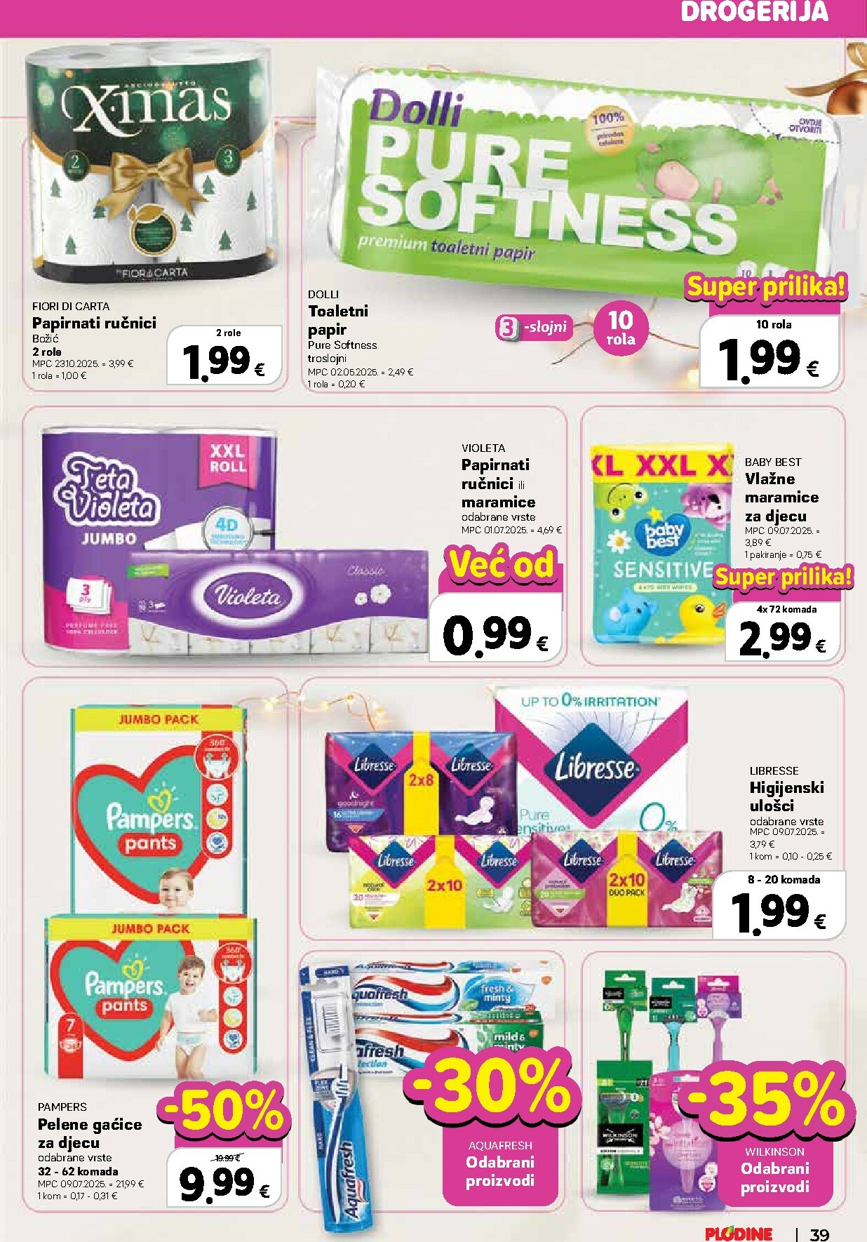 plodine - Prelistajte katalog Plodine, vrijedi od 03.12. do 09.12. - page: 39