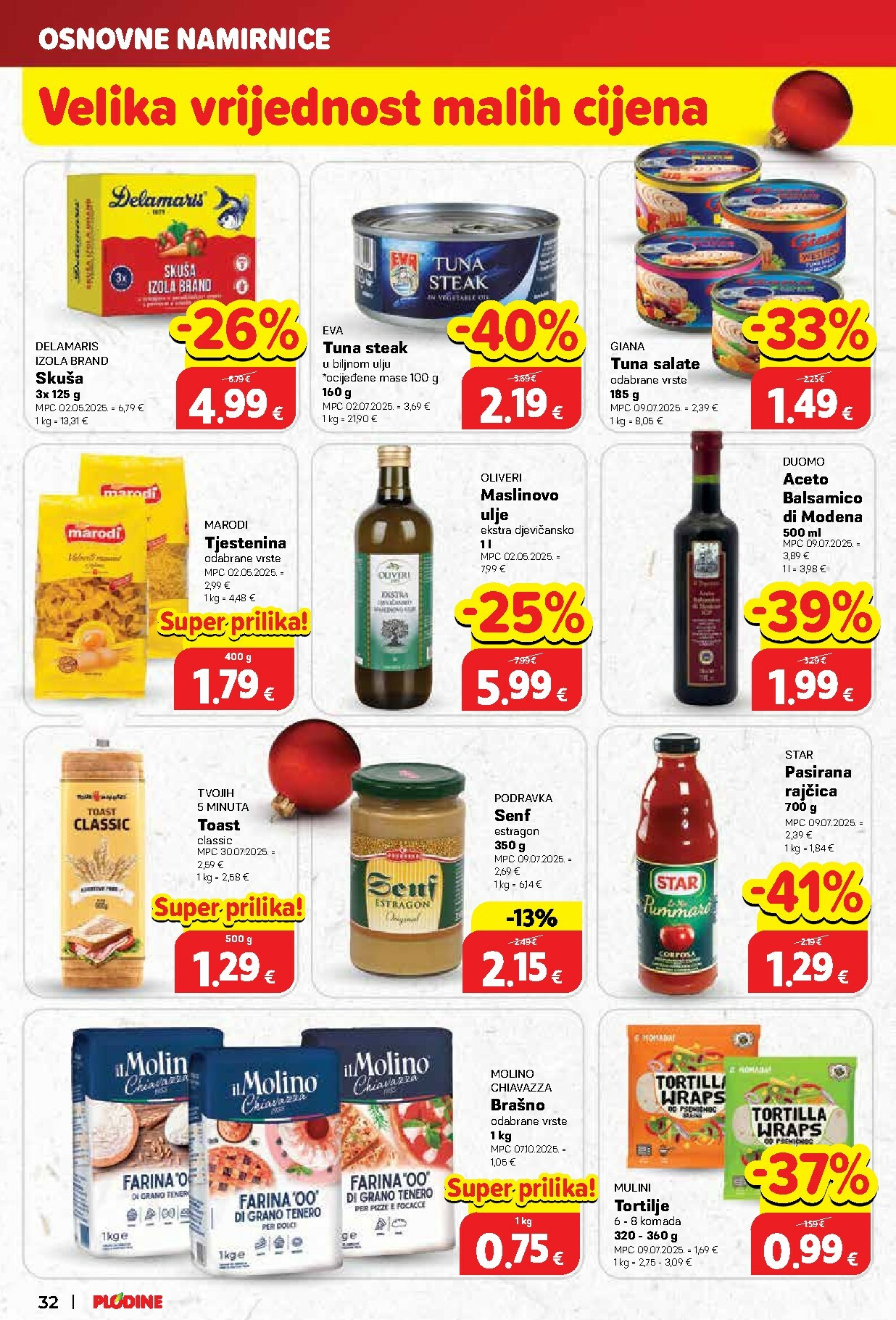 plodine - Prelistajte katalog Plodine, vrijedi od 03.12. do 09.12. - page: 32