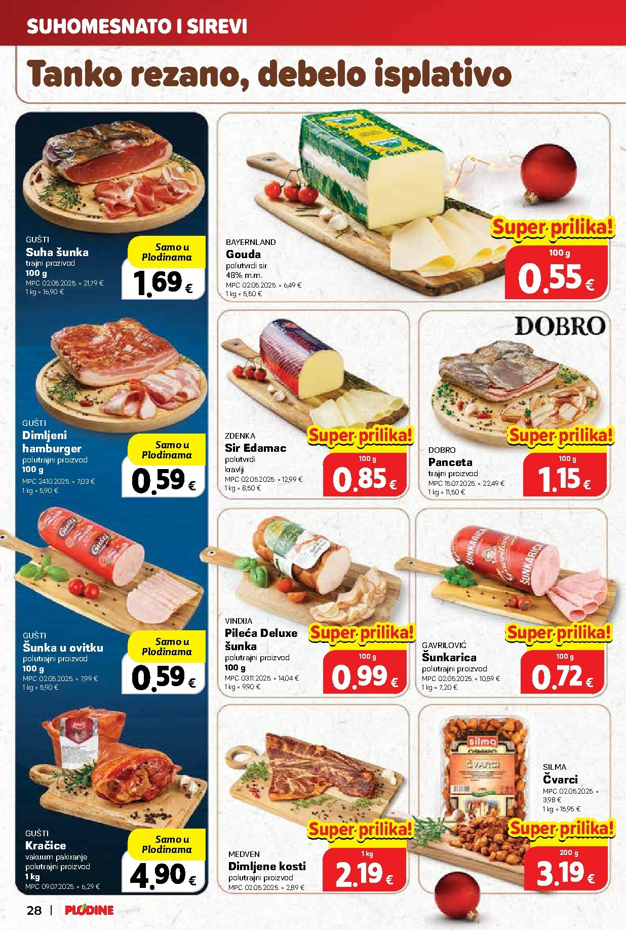 plodine - Prelistajte katalog Plodine, vrijedi od 03.12. do 09.12. - page: 28