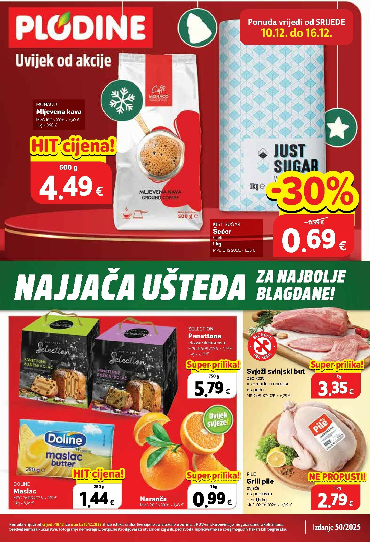 plodine - Prelistajte katalog Plodine, vrijedi od 10.12. do 16.12.