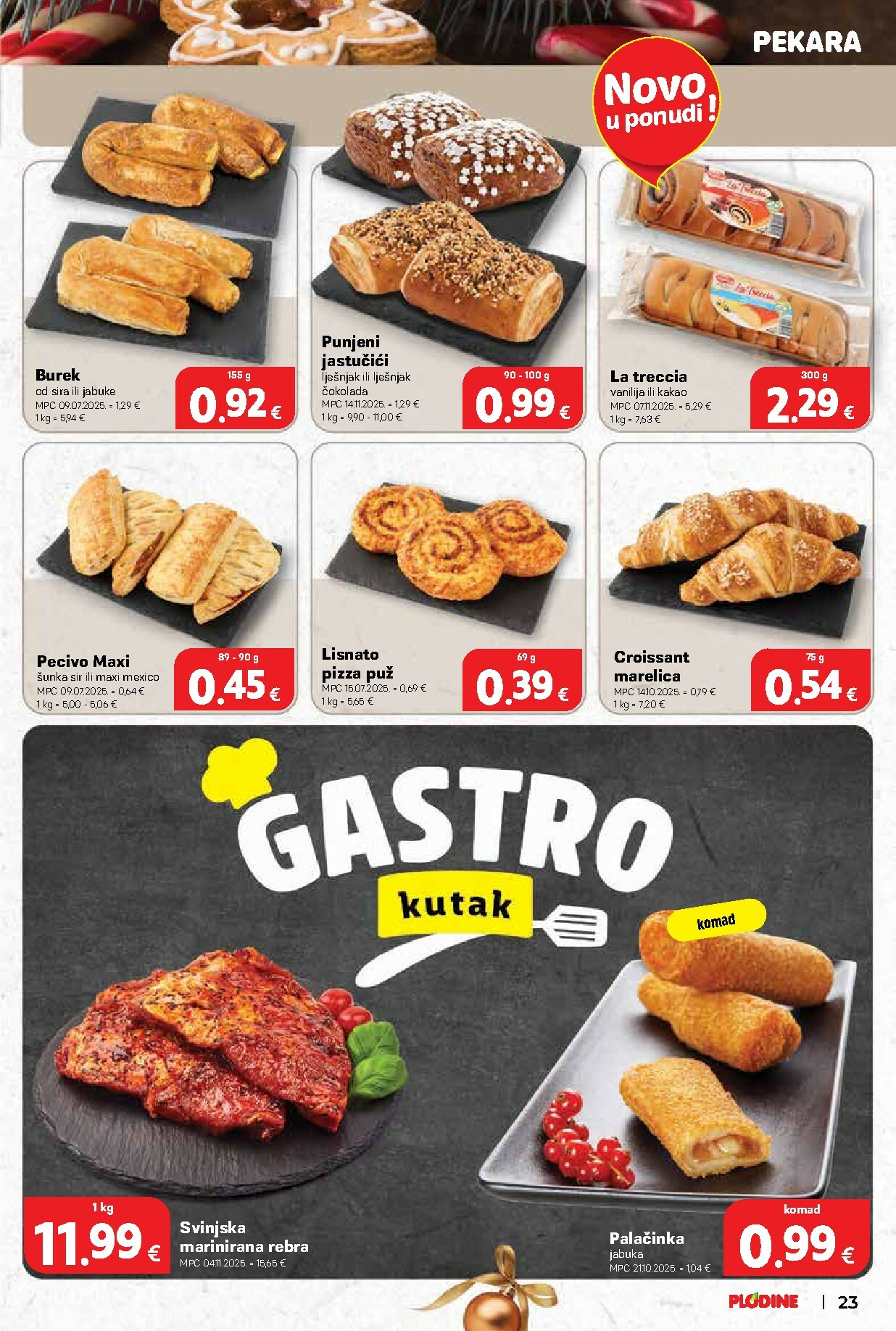 plodine - Prelistajte katalog Plodine, vrijedi od 10.12. do 16.12. - page: 23