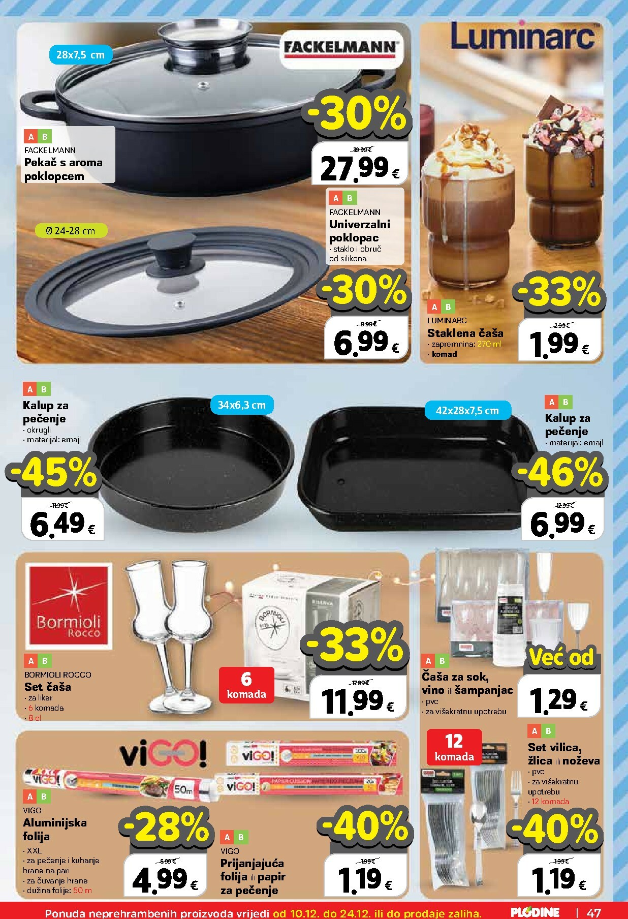 plodine - Prelistajte katalog Plodine, vrijedi od 10.12. do 16.12. - page: 47