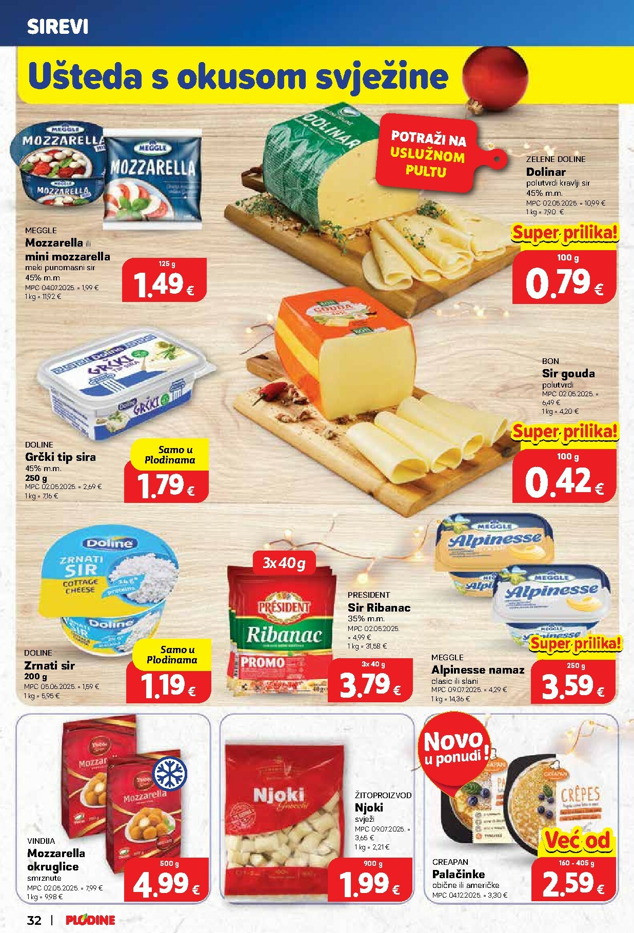 plodine - Prelistajte katalog Plodine, vrijedi od 10.12. do 16.12. - page: 32