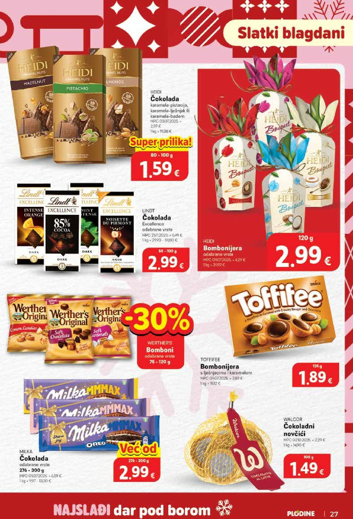 plodine - Prelistajte katalog Plodine - Otvorenje Rugvica, vrijedi od 11.12. do 16.12. - page: 27