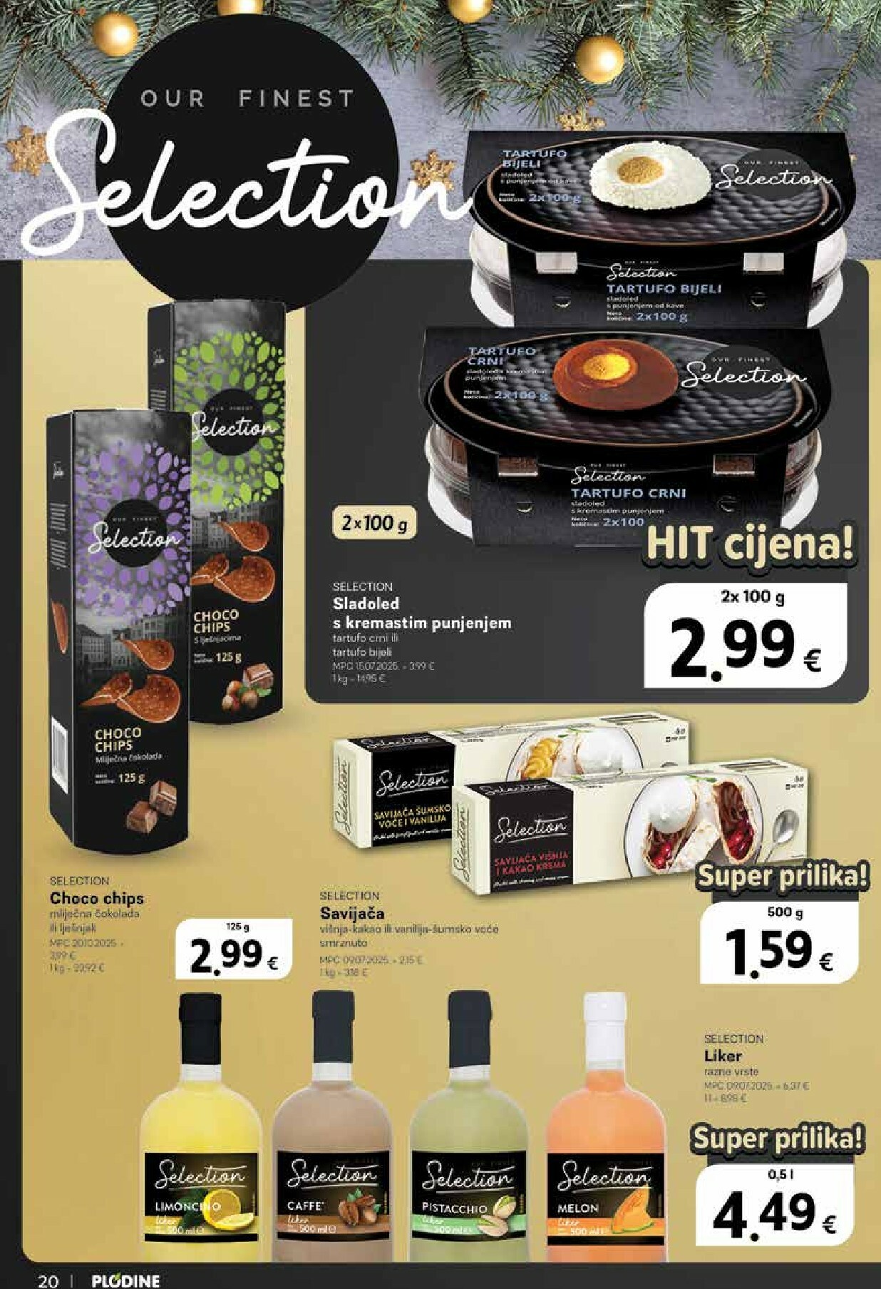 plodine - Prelistajte katalog Plodine - Otvorenje Rugvica, vrijedi od 11.12. do 16.12. - page: 20