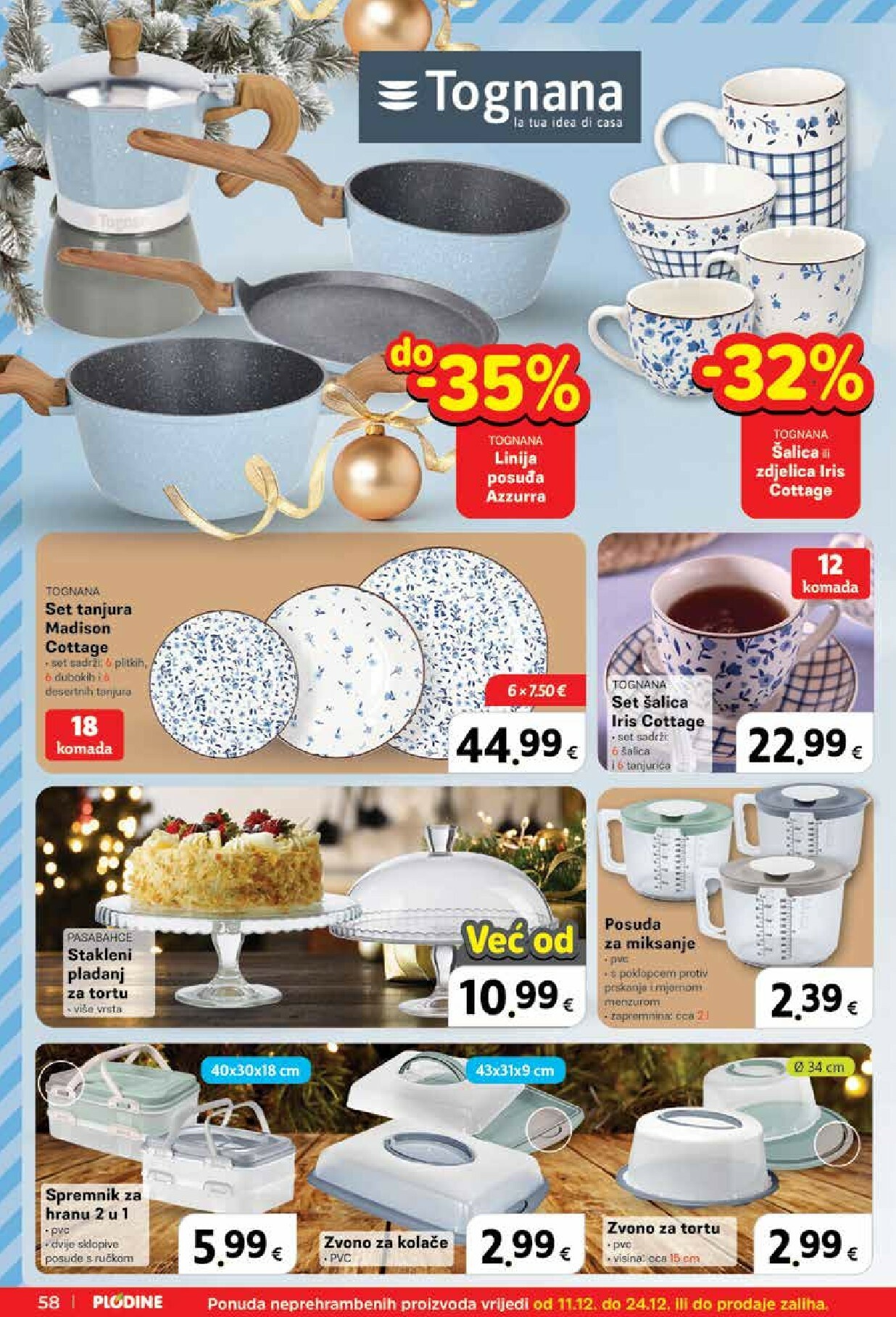 plodine - Prelistajte katalog Plodine - Otvorenje Rugvica, vrijedi od 11.12. do 16.12. - page: 58