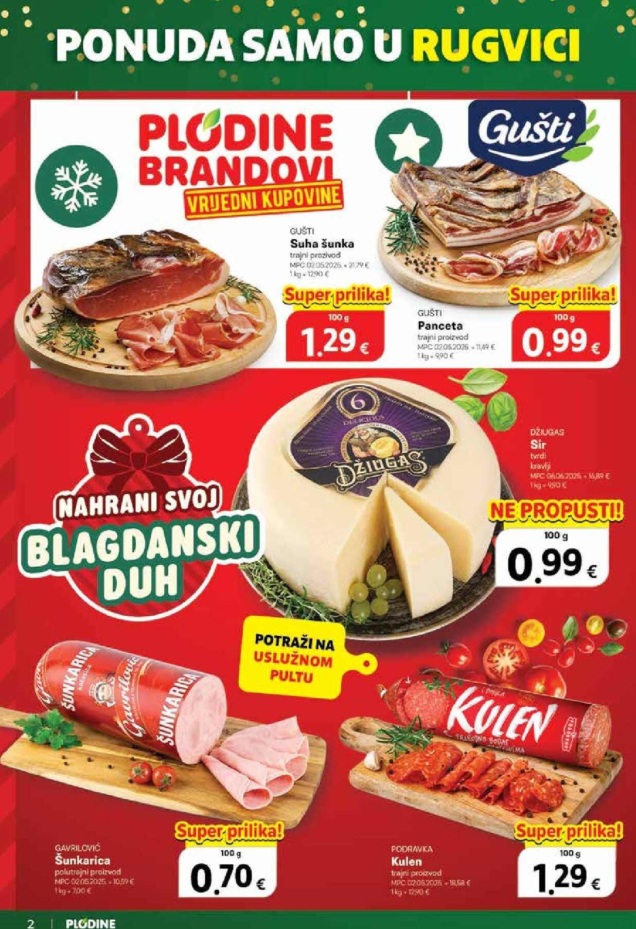 plodine - Prelistajte katalog Plodine - Otvorenje Rugvica, vrijedi od 11.12. do 16.12. - page: 2