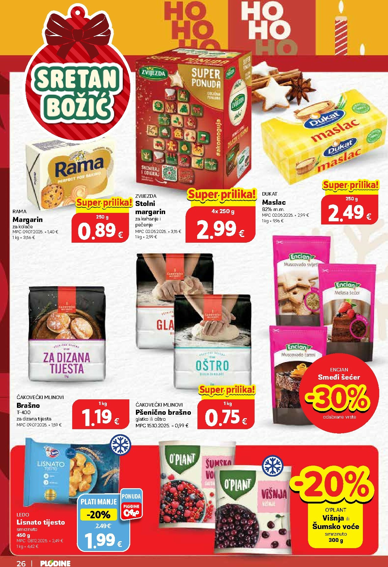 plodine - Prelistajte katalog Plodine - Otvorenje Drenova, vrijedi od 18.12. do 24.12. - page: 26