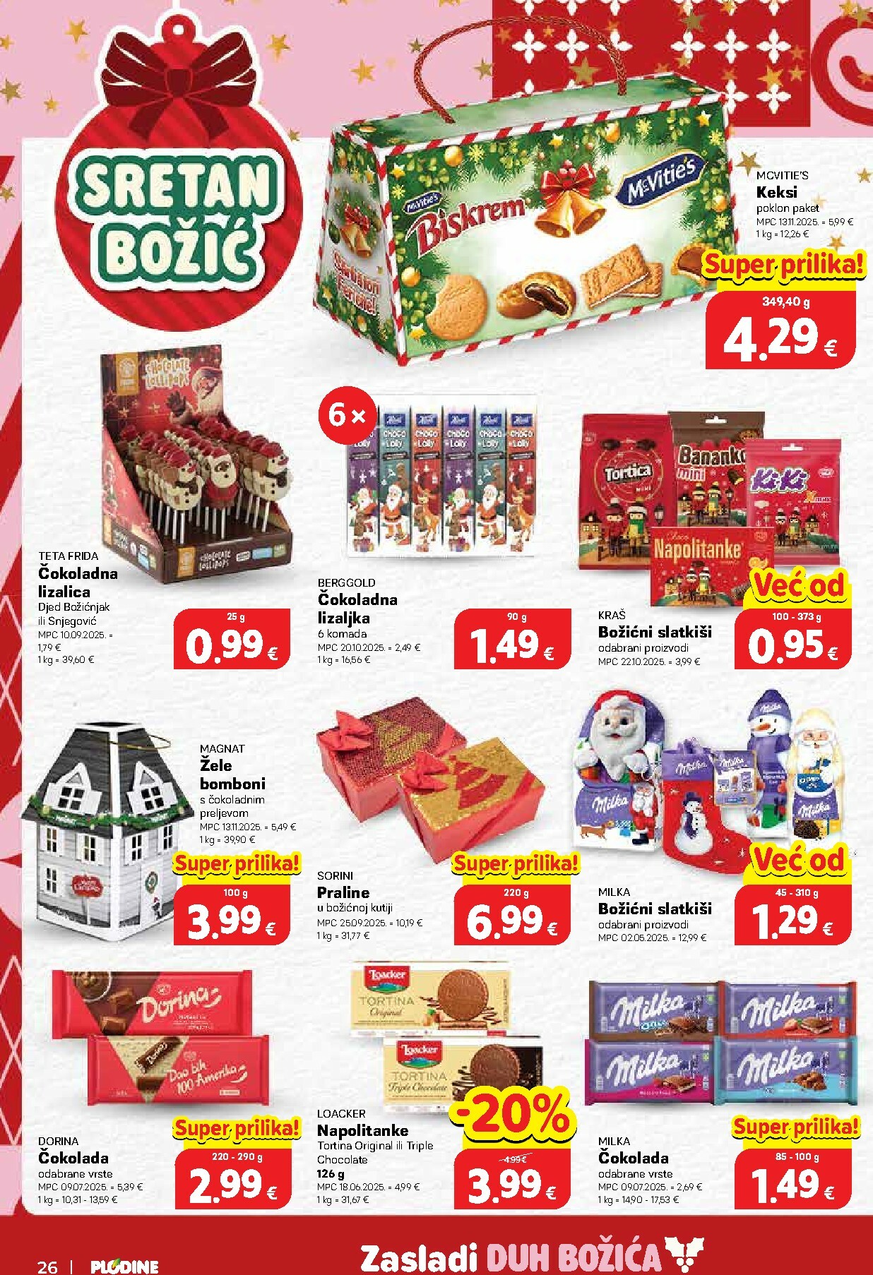 plodine - Prelistajte katalog Plodine, vrijedi od 17.12. do 24.12. - page: 26