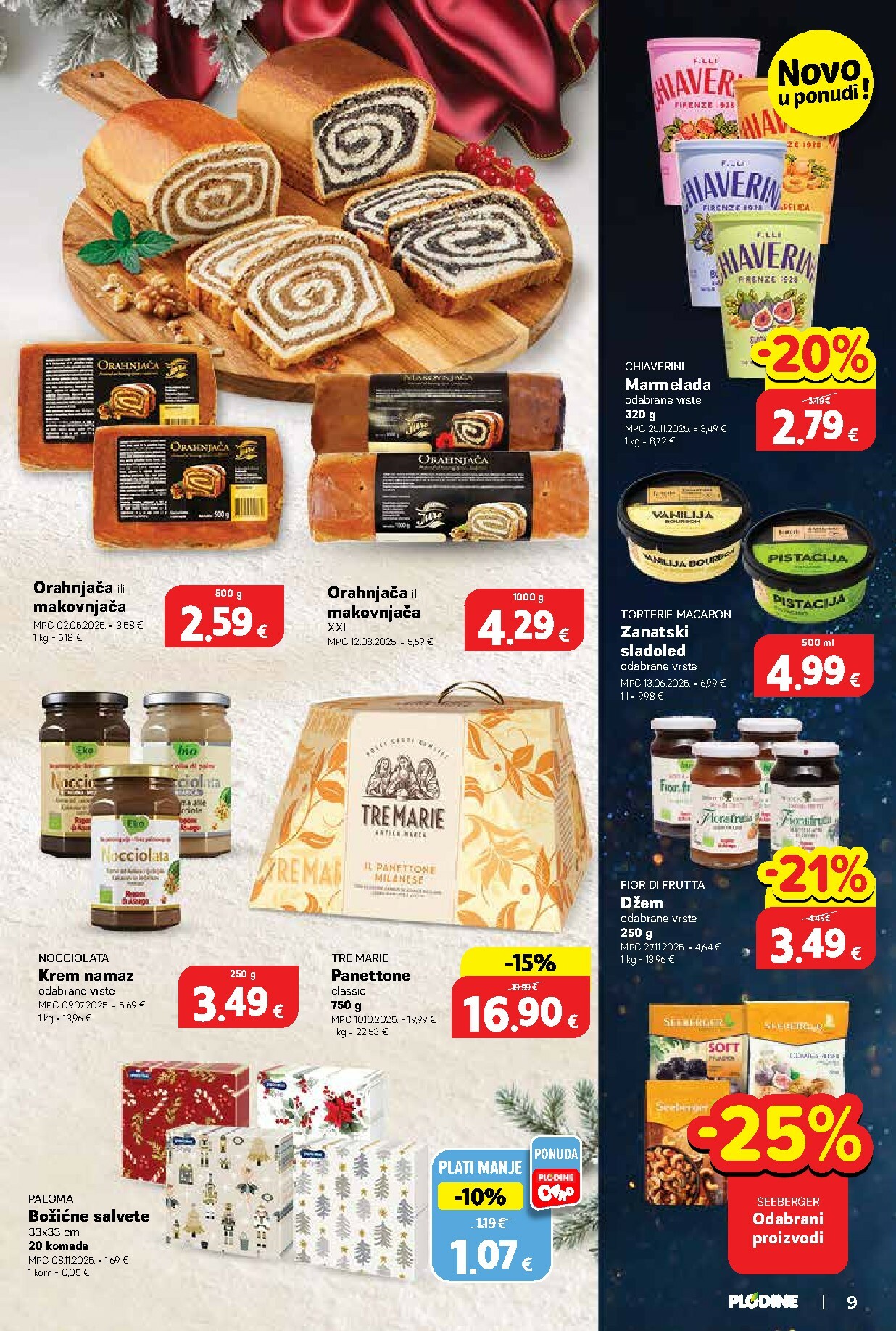 plodine - Prelistajte katalog Plodine, vrijedi od 17.12. do 24.12. - page: 9