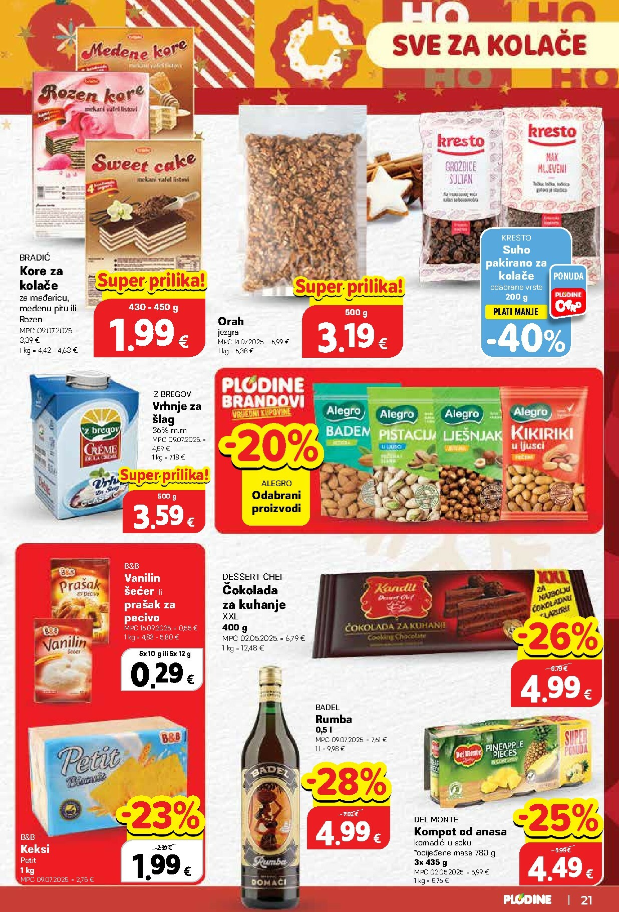 plodine - Prelistajte katalog Plodine, vrijedi od 17.12. do 24.12. - page: 21