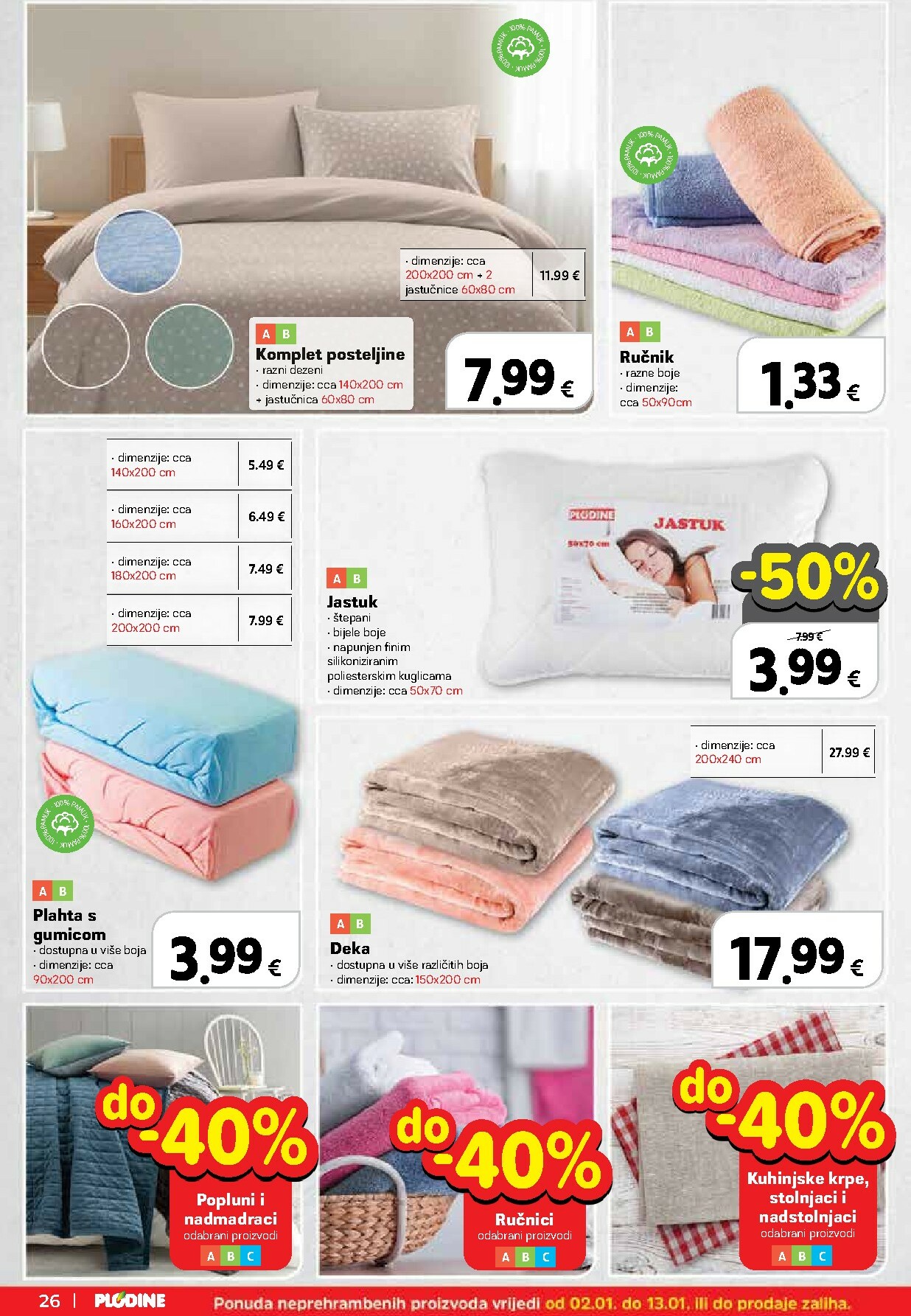 plodine - Prelistajte katalog Plodine, vrijedi od 02.01. do 05.01. - page: 26