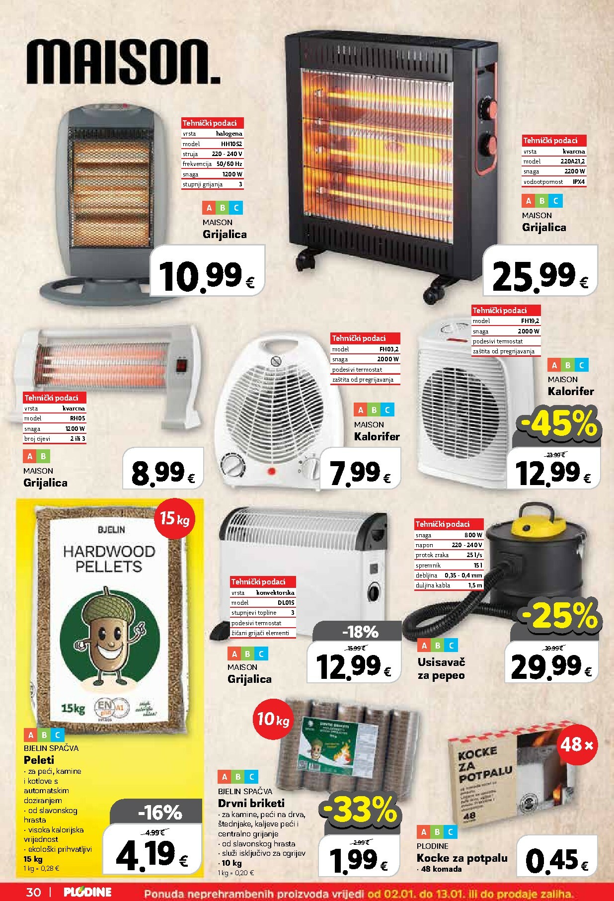 plodine - Prelistajte katalog Plodine, vrijedi od 02.01. do 05.01. - page: 30