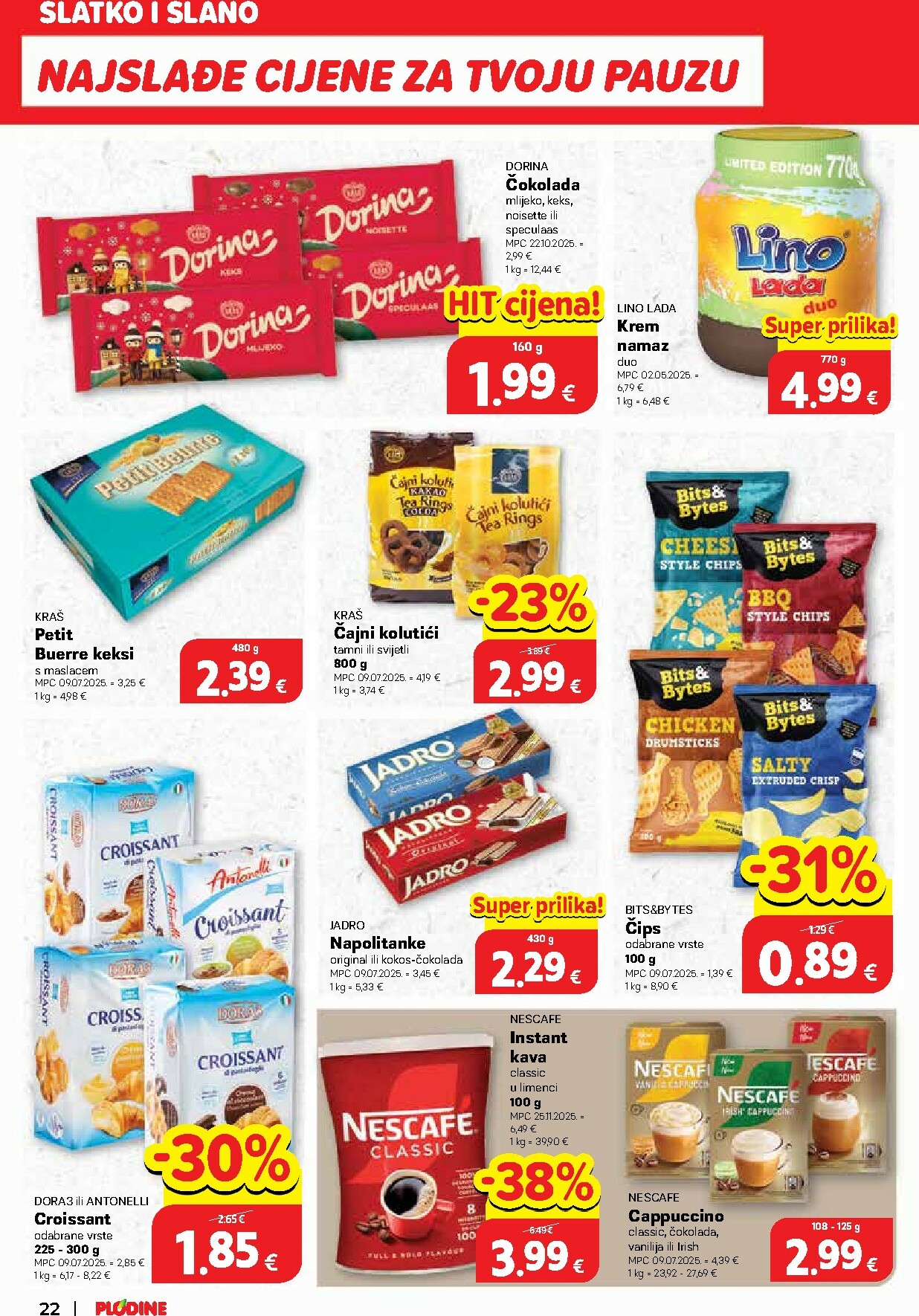 plodine - Prelistajte katalog Plodine, vrijedi od 02.01. do 05.01. - page: 22