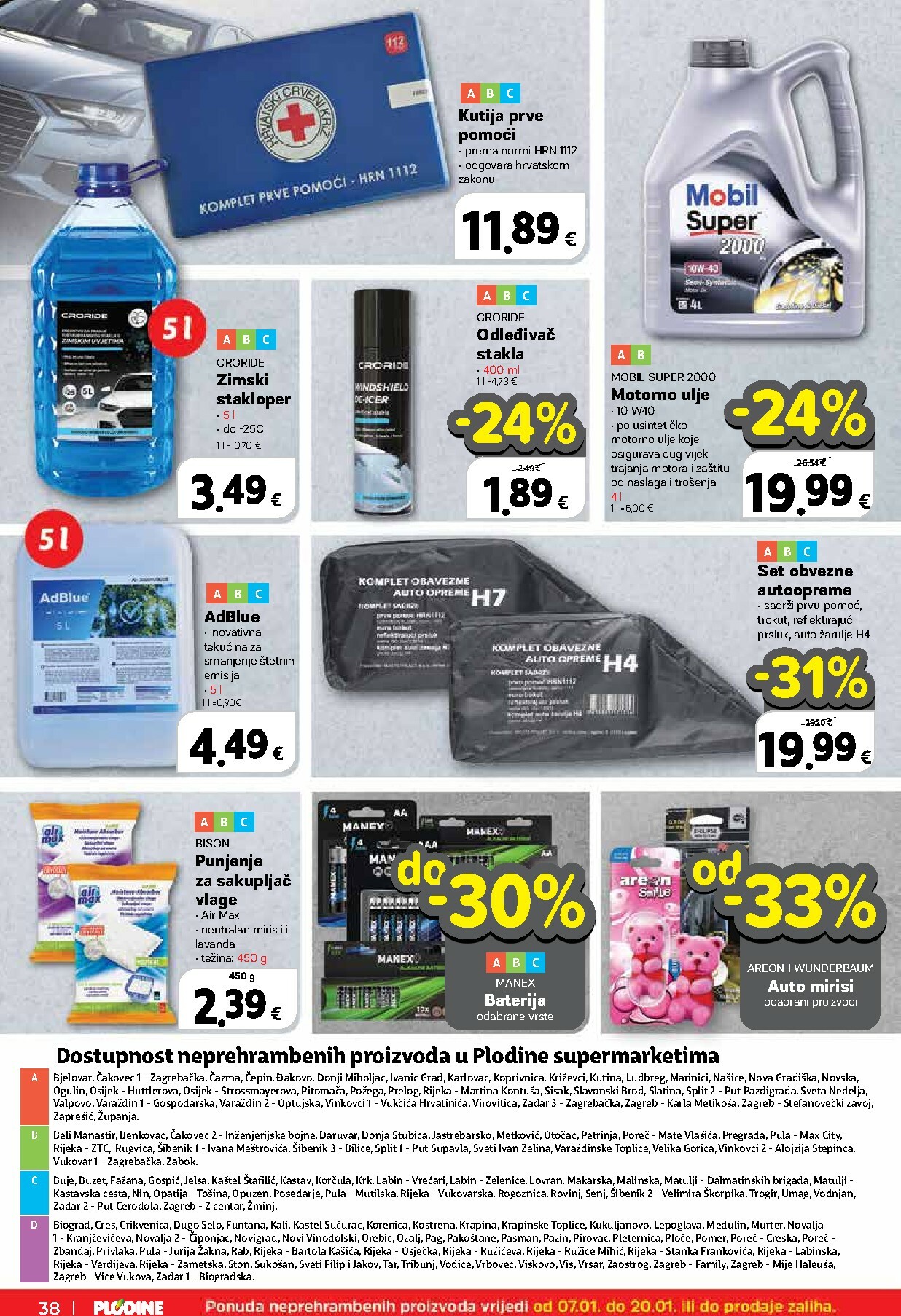 plodine - Prelistajte katalog Plodine, vrijedi od 07.12. do 13.01. - page: 38