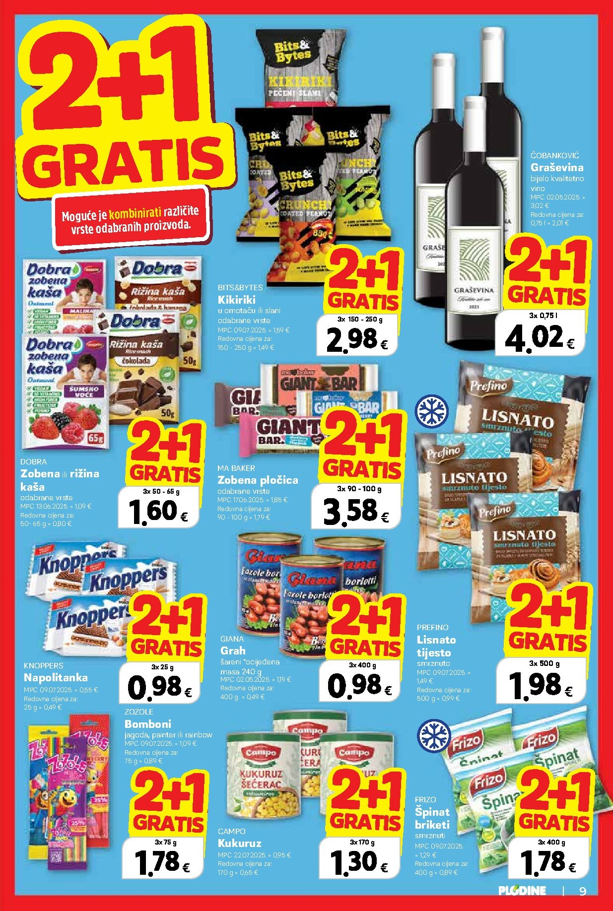 plodine - Prelistajte katalog Plodine, vrijedi od 07.12. do 13.01. - page: 9